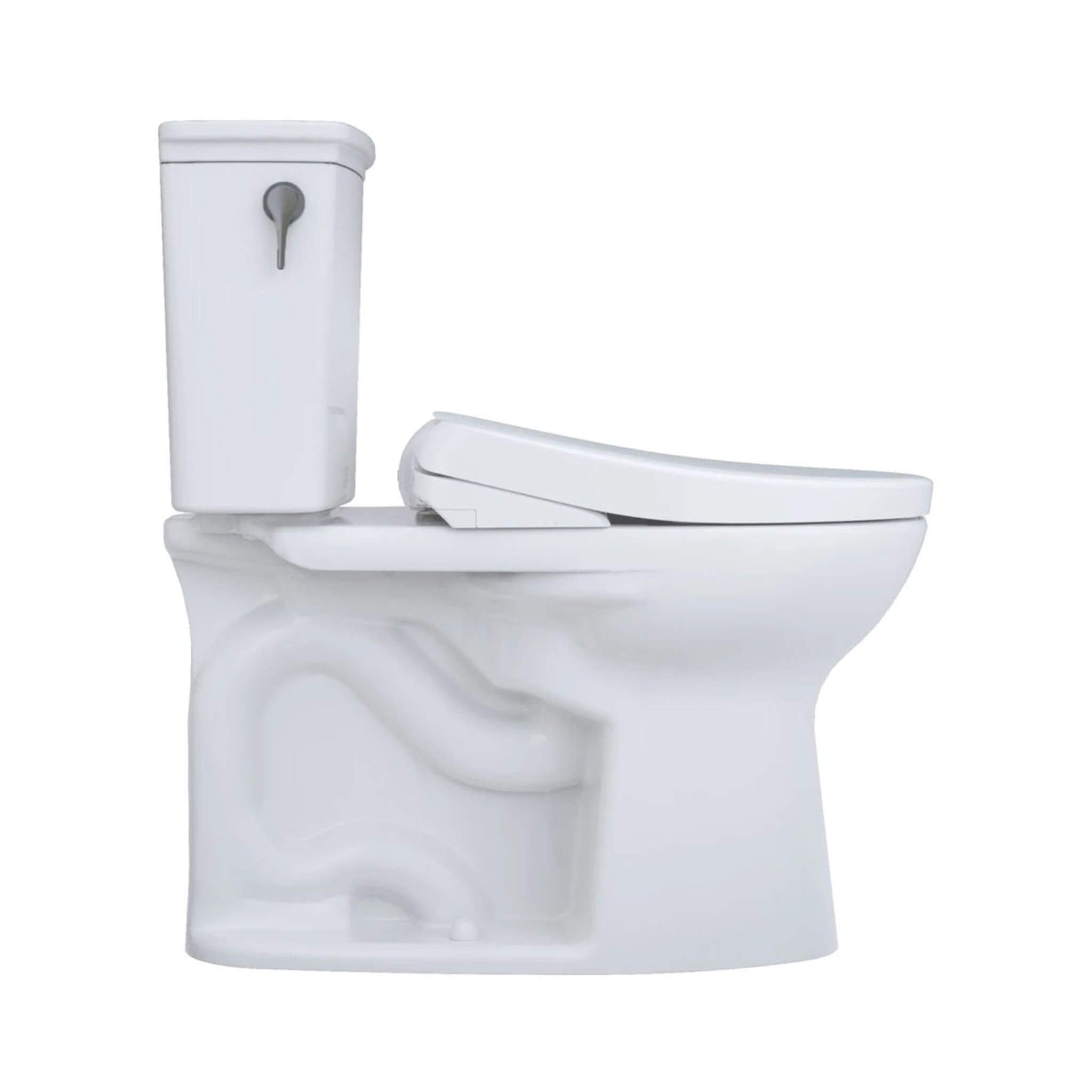 [MW7864726CEFG#01] TOTO Drake 1.28 GPF Elongated Chair Height Toilet Seat With Transitional Washlet S7 (SAK18215)