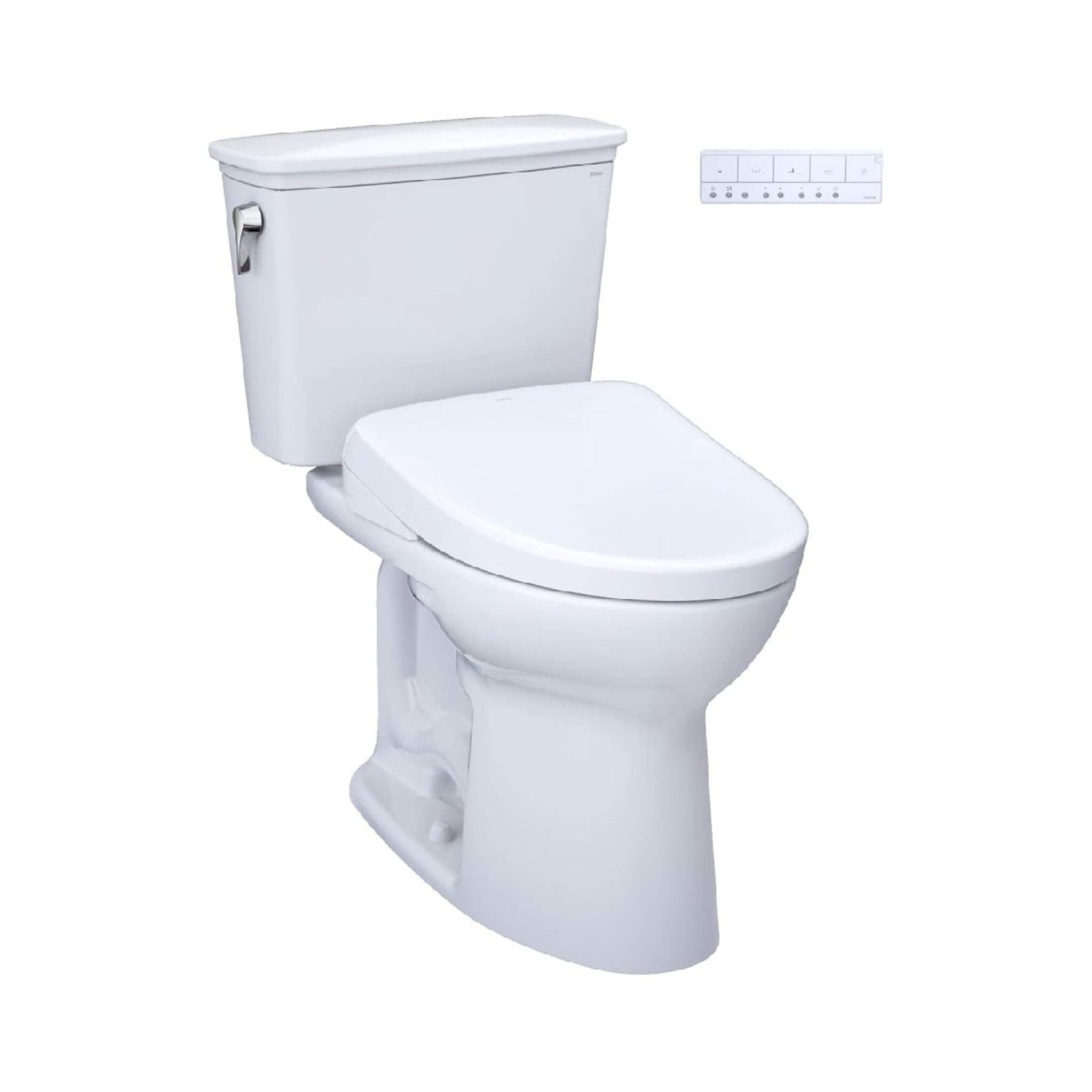 [MW7864726CEG#01] TOTO Drake 1.28 GPF Tornado Flush Washlet Toilet With S7 Bidet Seat (SAK27632)