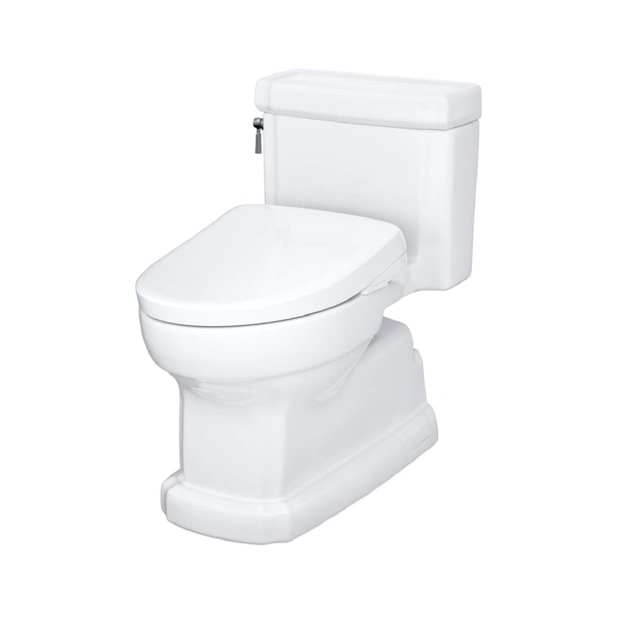 [MW9744734CEFGA#01] TOTO Guinevere 1.28 GPF Elongated Chair Height Toilet With Washlet+ S7A Tornado Auto Flush (SAK41037)