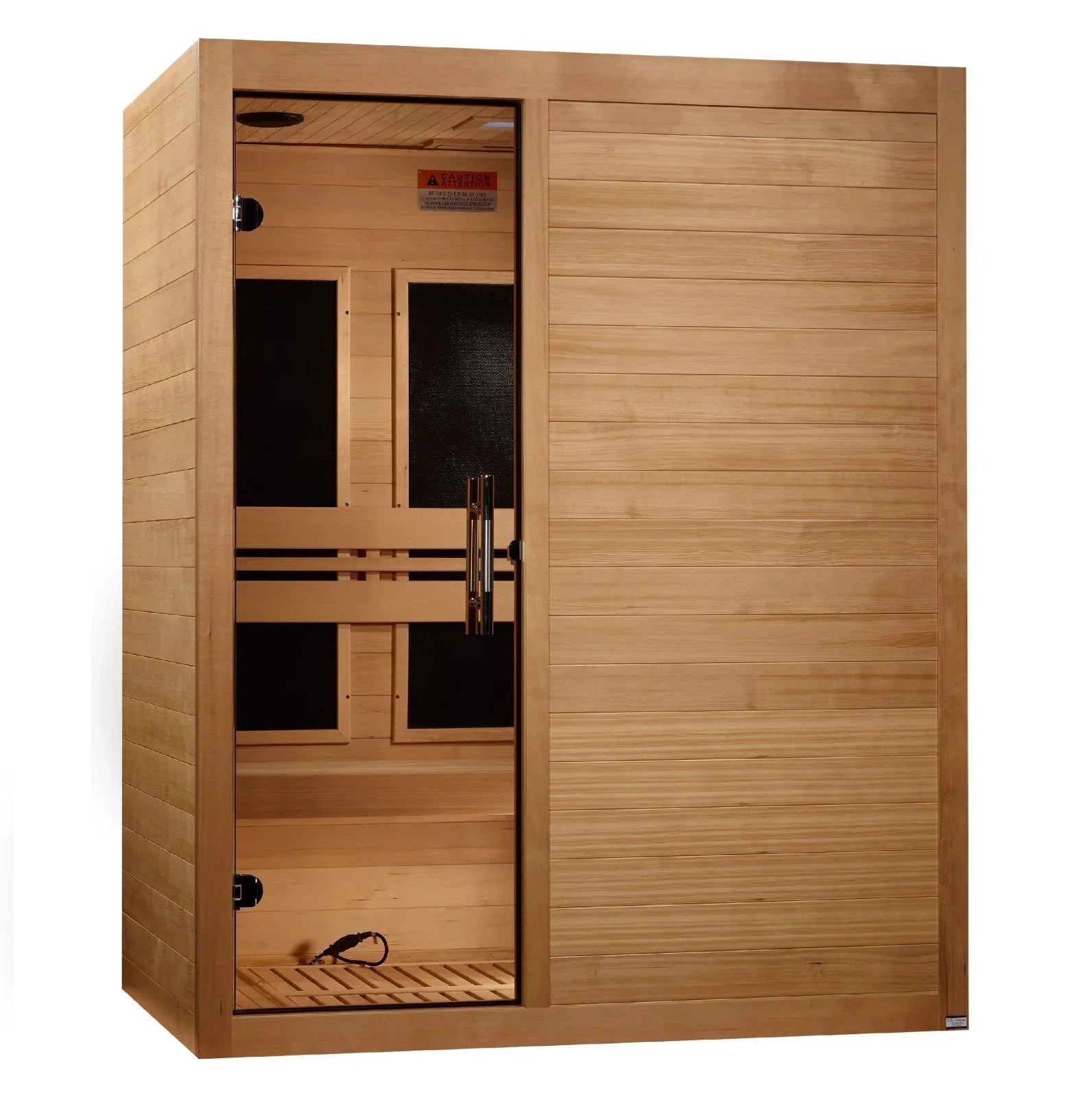 Maxxus S-Line Infrared Sauna Low EMF with Canadian Hemlock