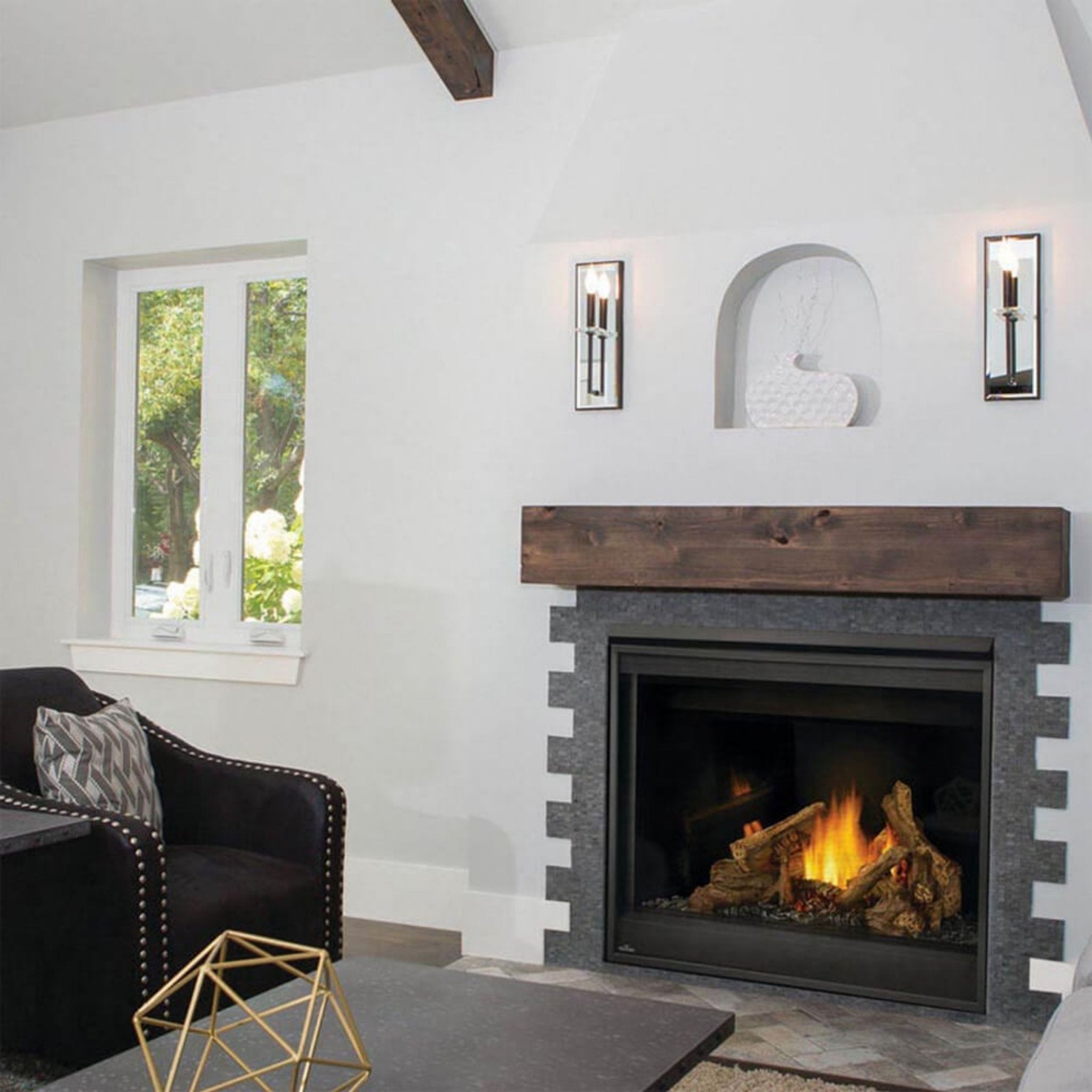 Napoleon Ascent 42 Direct Vent Electronic Ignition Natural Gas Fireplace With Back-Up Control System, 42" [B42NTRE] (SAK96214)