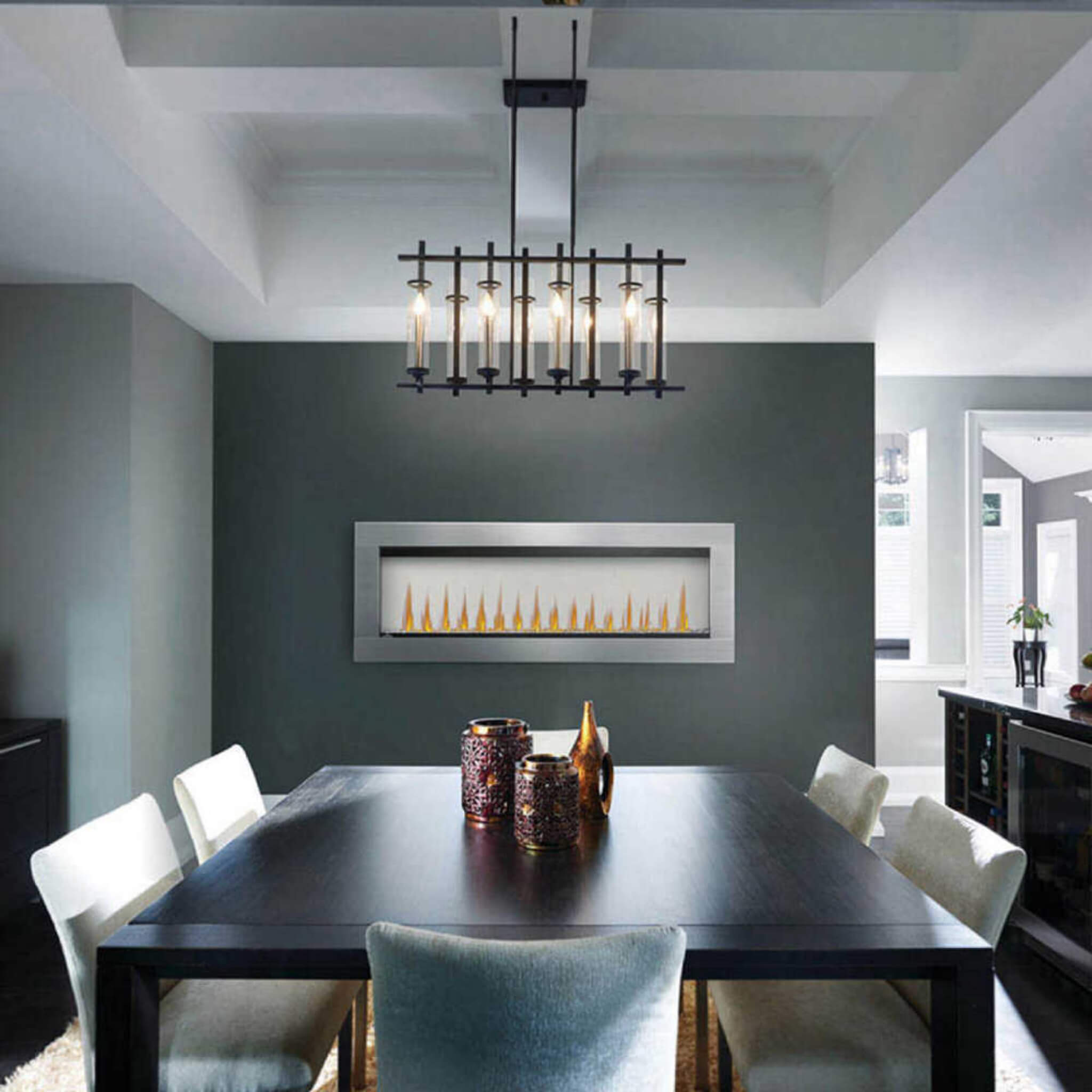 Napoleon Clearion Elite See-Through True Zone Heating Built-In Electric Fireplace [NEFBD50/60HE] (SAK47105)