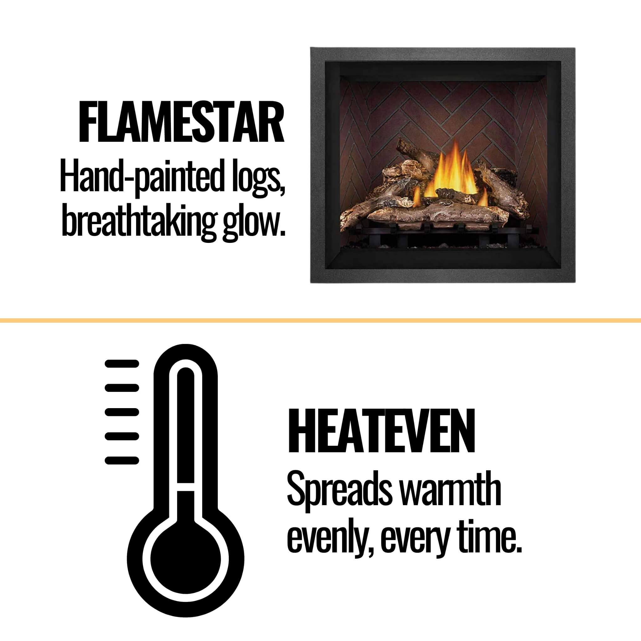 Napoleon Elevation Direct Vent Fireplace With Tempered Glass [EX36/42N/PTEL] (SAK93758)