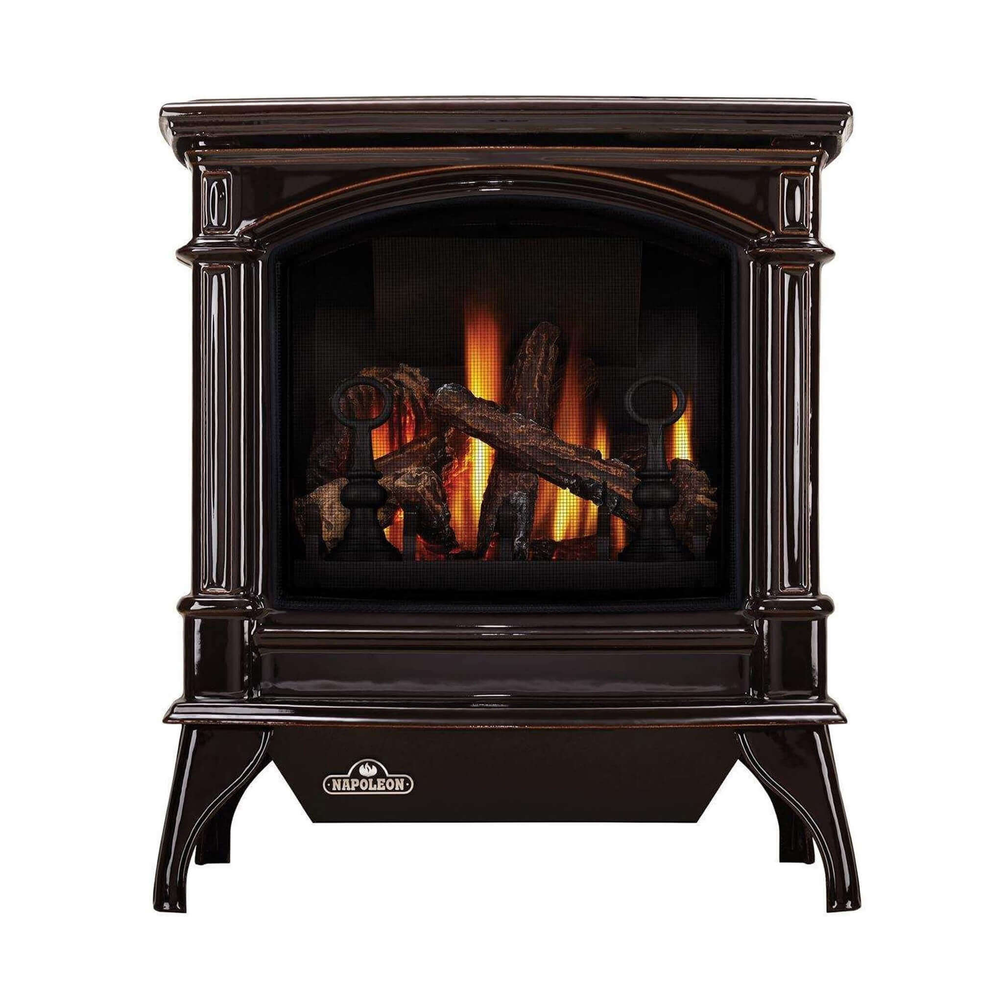 Napoleon Knightsbridge 60 Majolica Brown Natural Gas Stove With Flame And Heat Adjustment, 27" [GDS60-1NNSB] (SAK14738)