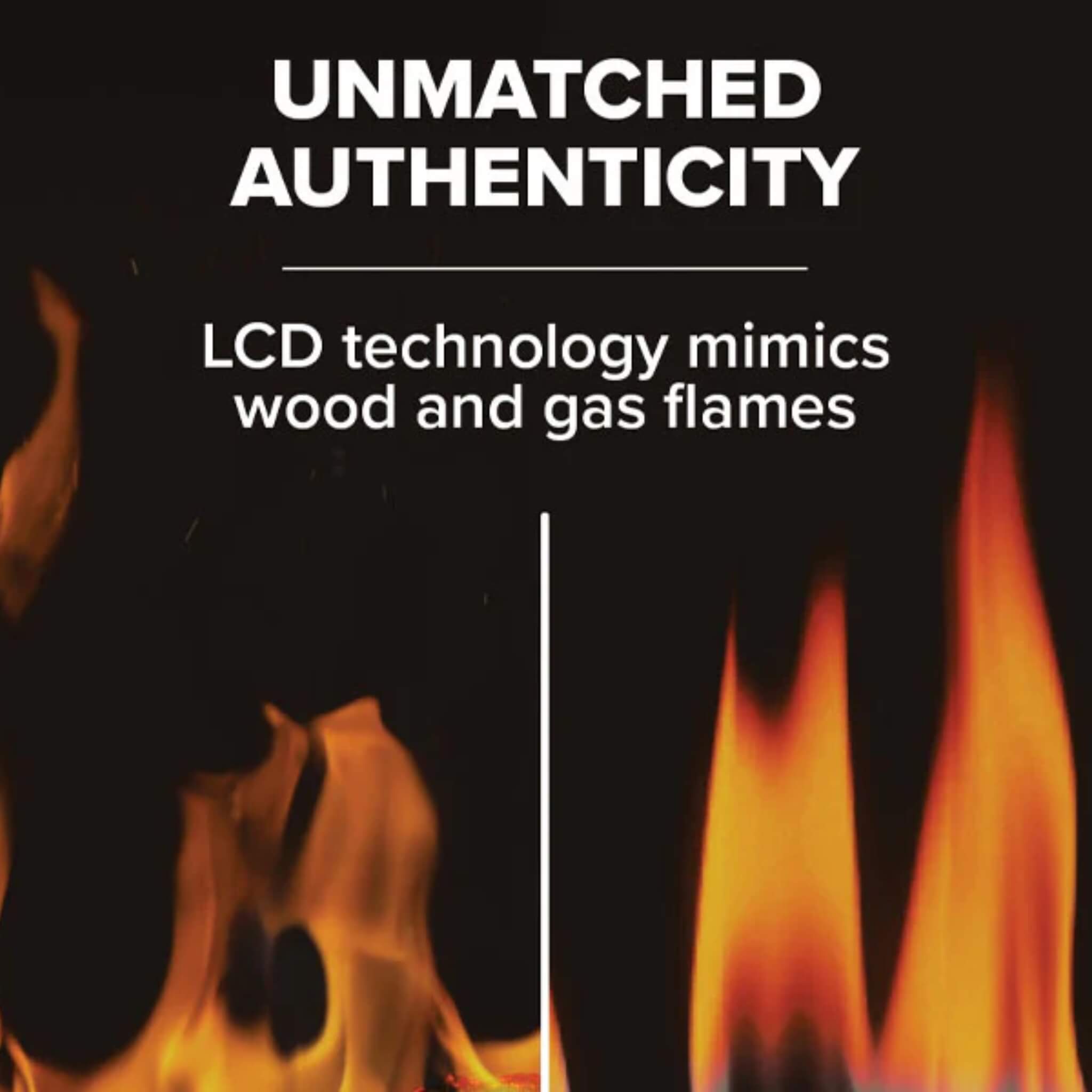 Napoleon Luminex 65" LCD Built-In Electric Fireplace With Remote Control [NEFL65LCD-3SV] (SAK83665)