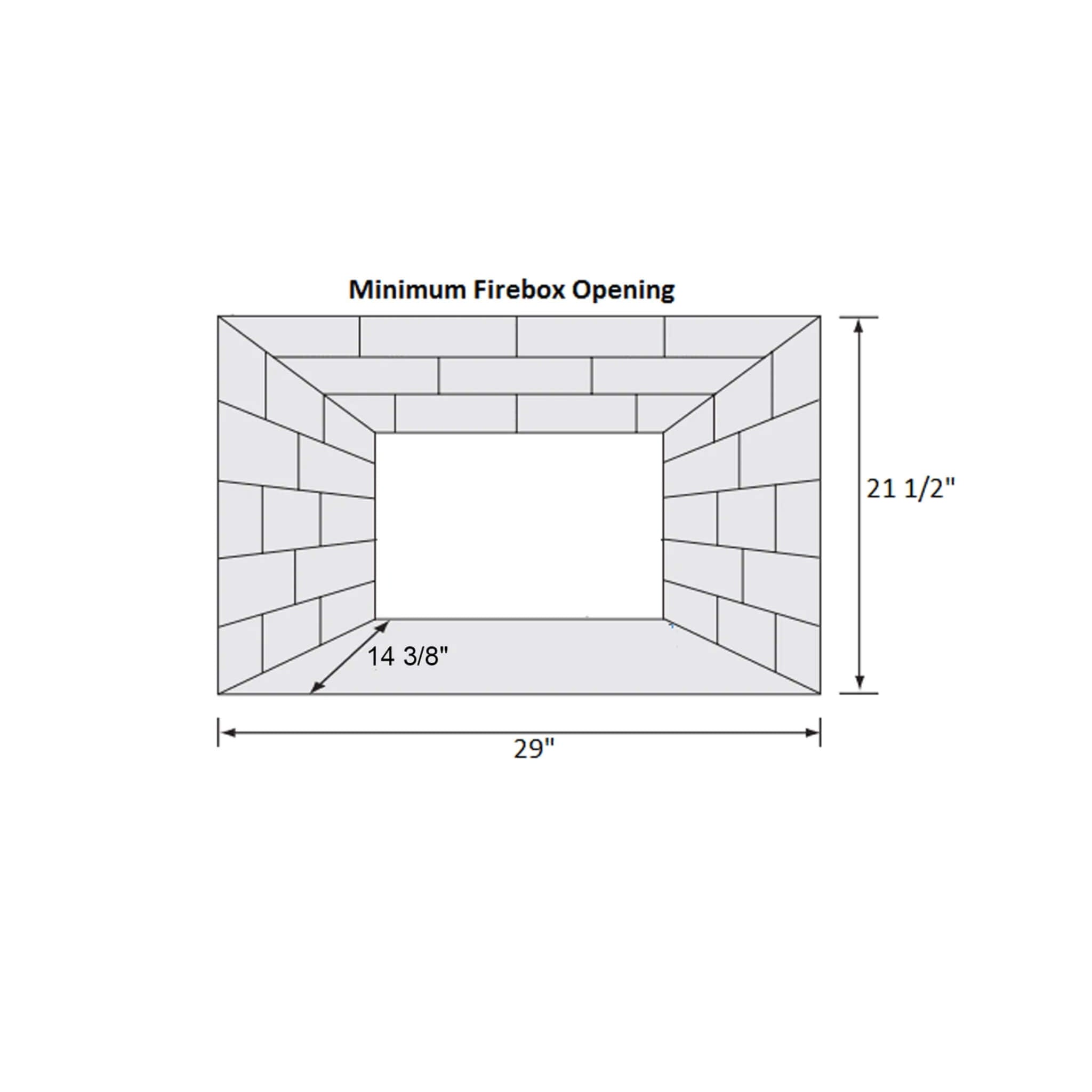 Napoleon Oakville 3 Direct Vent Natural Gas Fireplace Insert, 28" [GDI3N-1] (SAK25498)