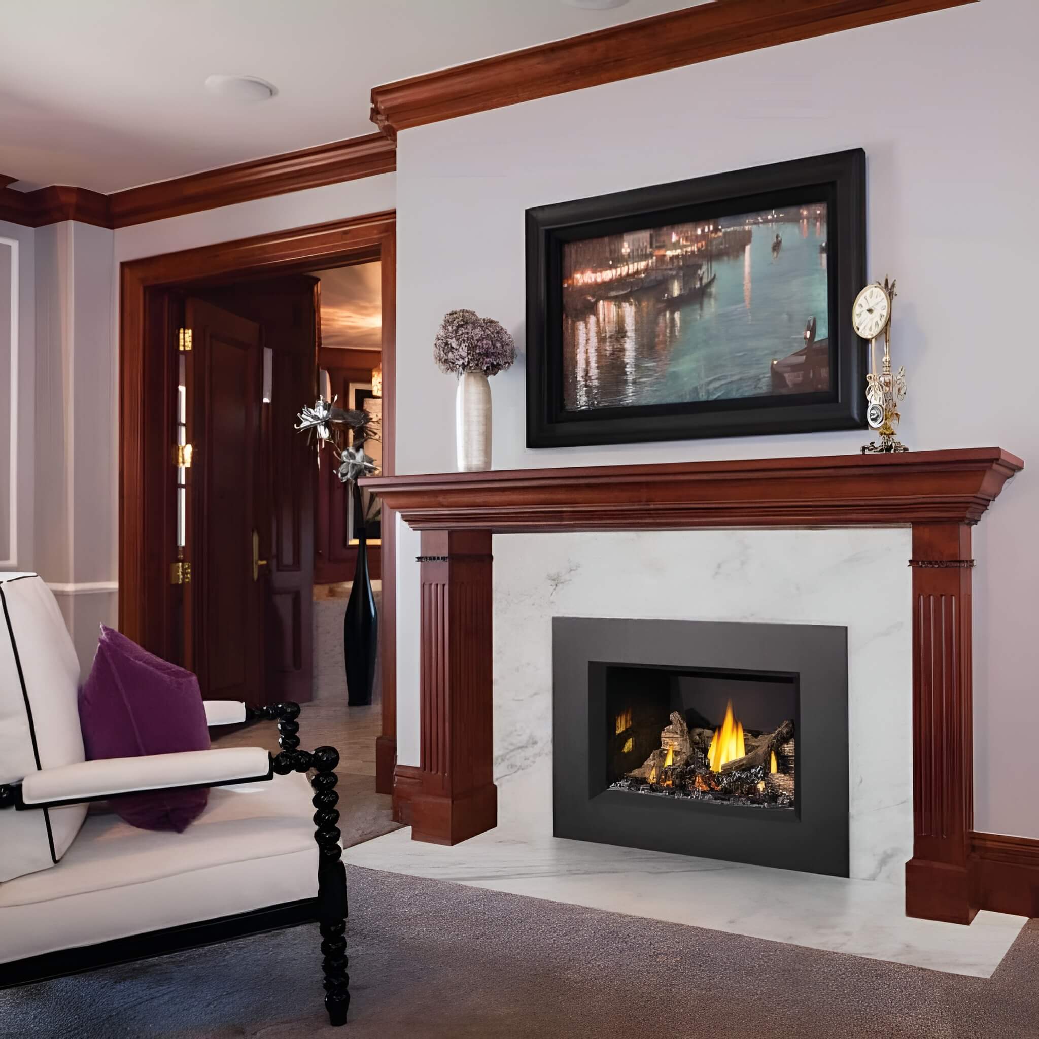 Napoleon Oakville X3/X4 Direct Vent Electronic Ignition Natural Gas Fireplace Insert [GDIX3N/4N-1] (SAK21347)