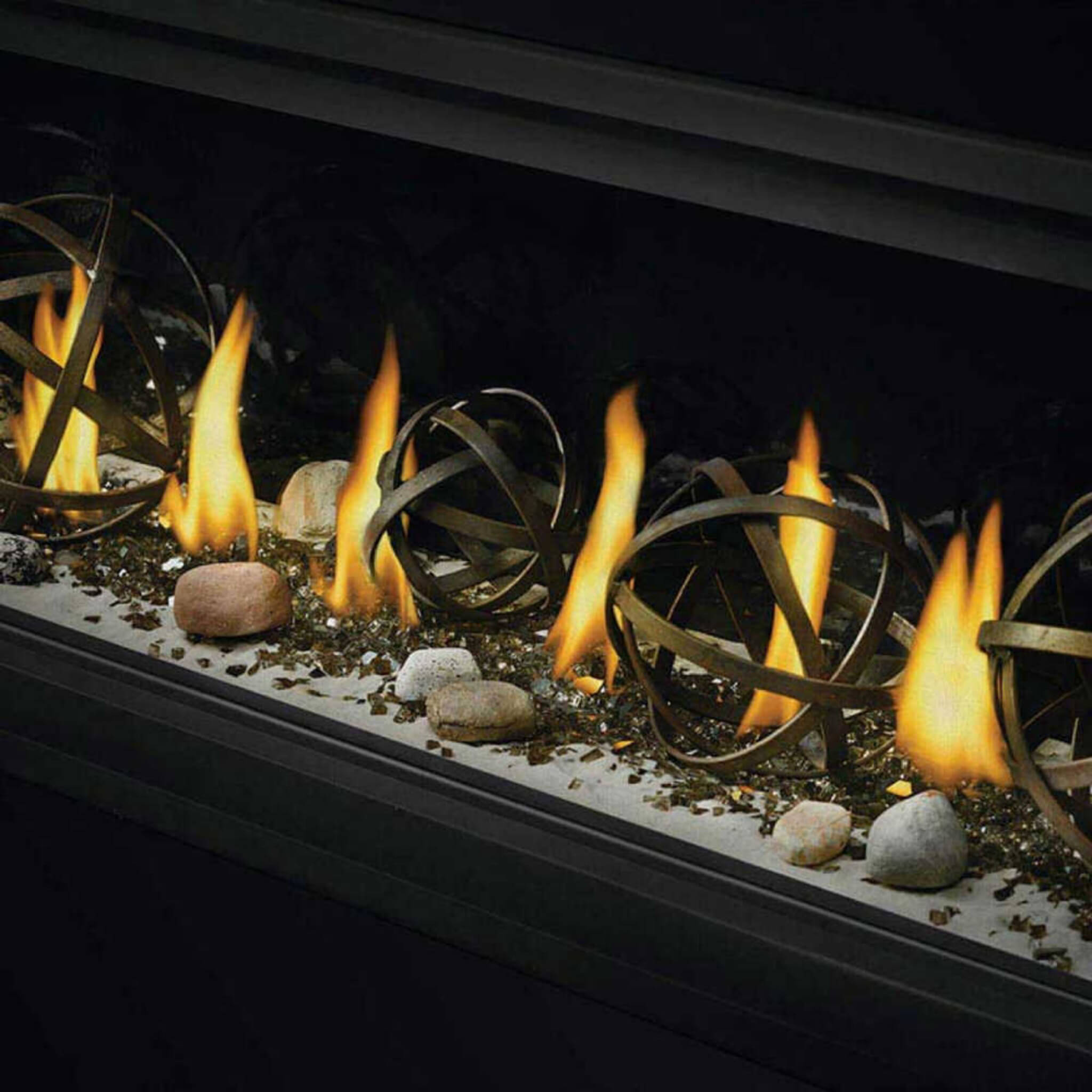 Napoleon Vector™ 38 See-Through Direct Vent Electronic Ignition Natural Gas Fireplace With eFIRE Bluetooth App, 38" [LV38N2-1] (SAK29471)