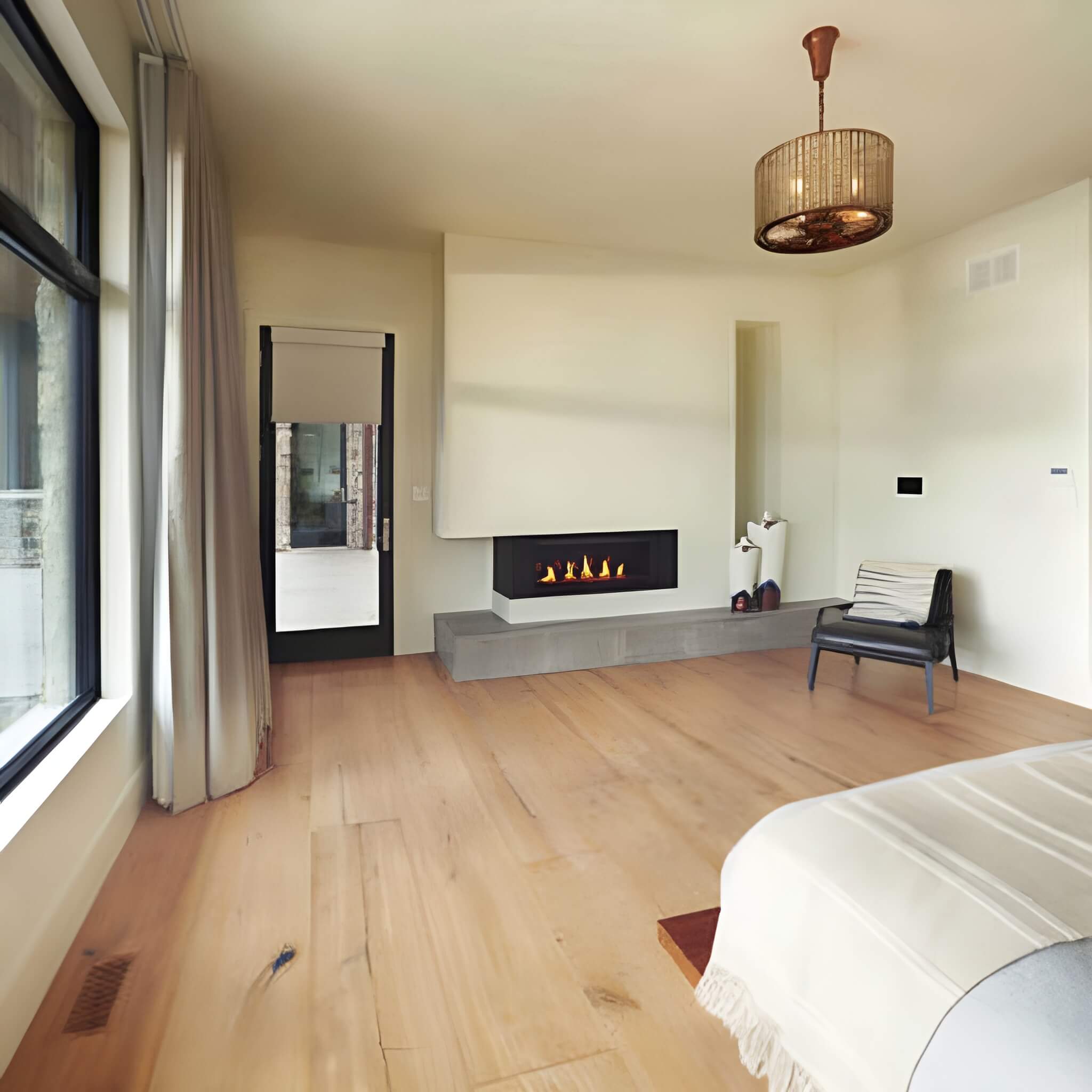 Napoleon Vector™ 38 Single-Sided Direct Vent Electronic Natural Gas Fireplace With eFire App, 53" [LV38N-1] (SAK14749)