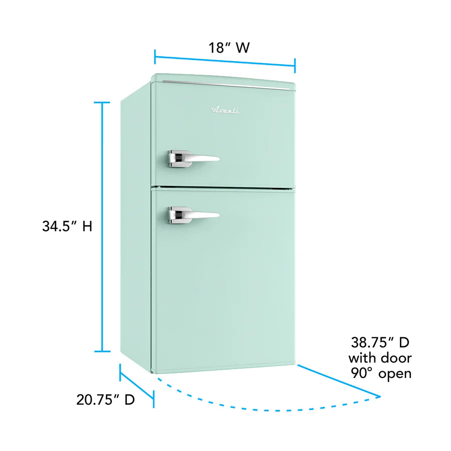 Avanti 3.0 Cu. Ft. Retro Compact Refrigerator
