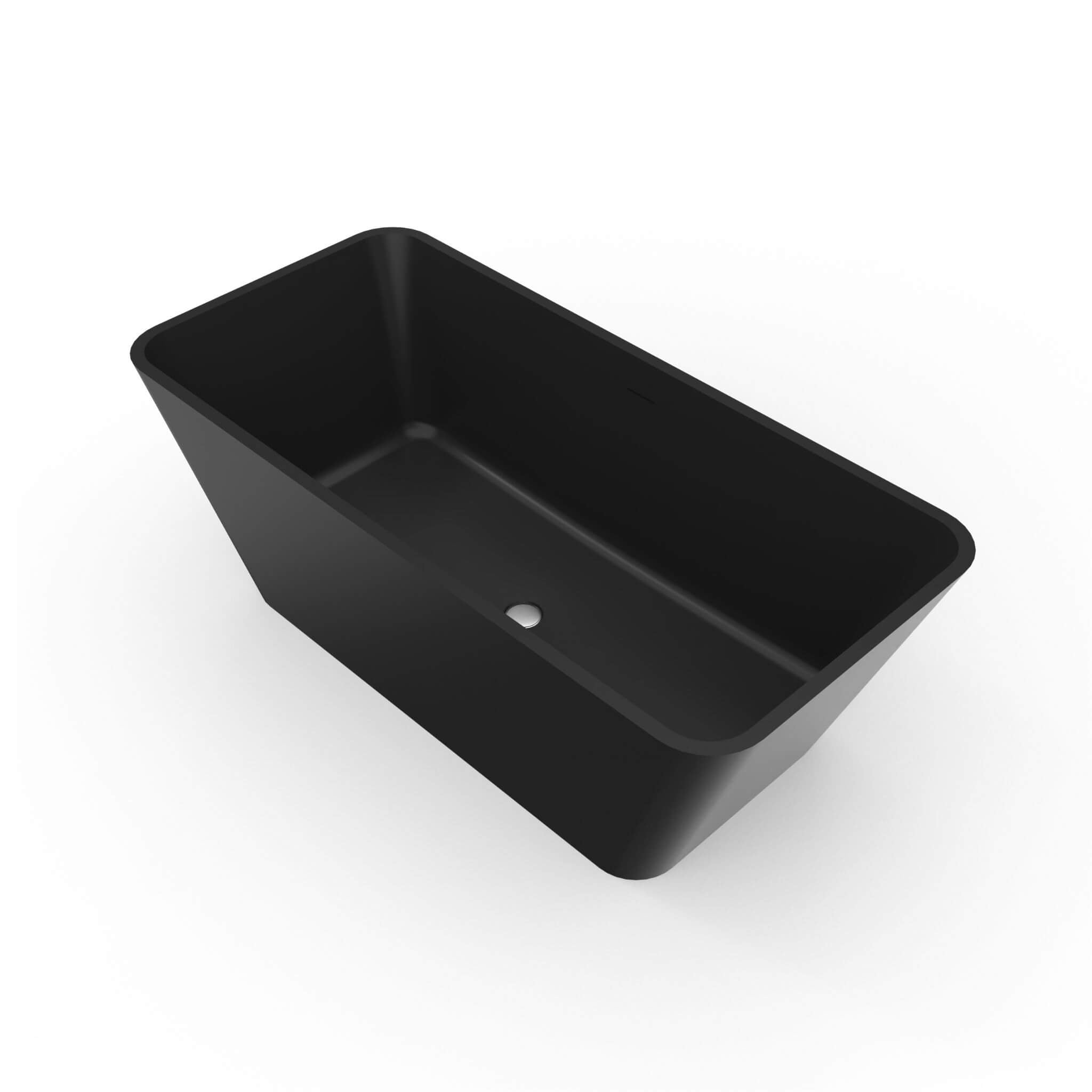 Nuvia 67-Inch Luxury Freestanding Solid Surface Soaking Bathtub (SAK51920)
