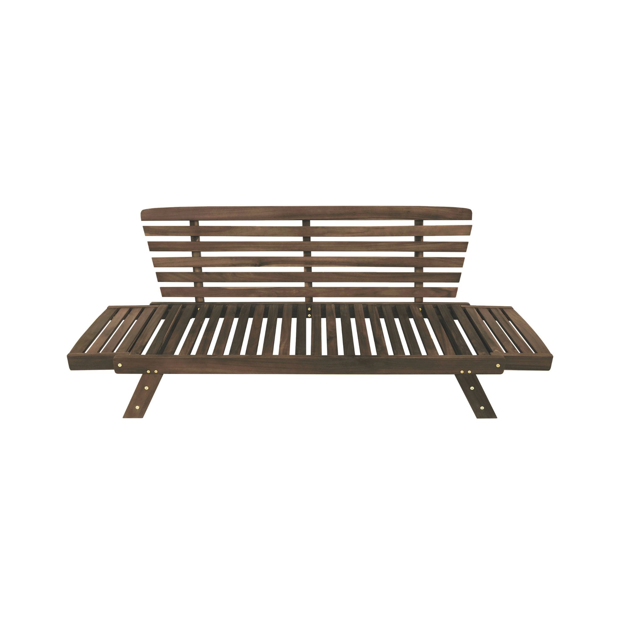 Alora Outdoor Adjustable Wooden Patio Daybed Sofa With Cushions (SAK41345)