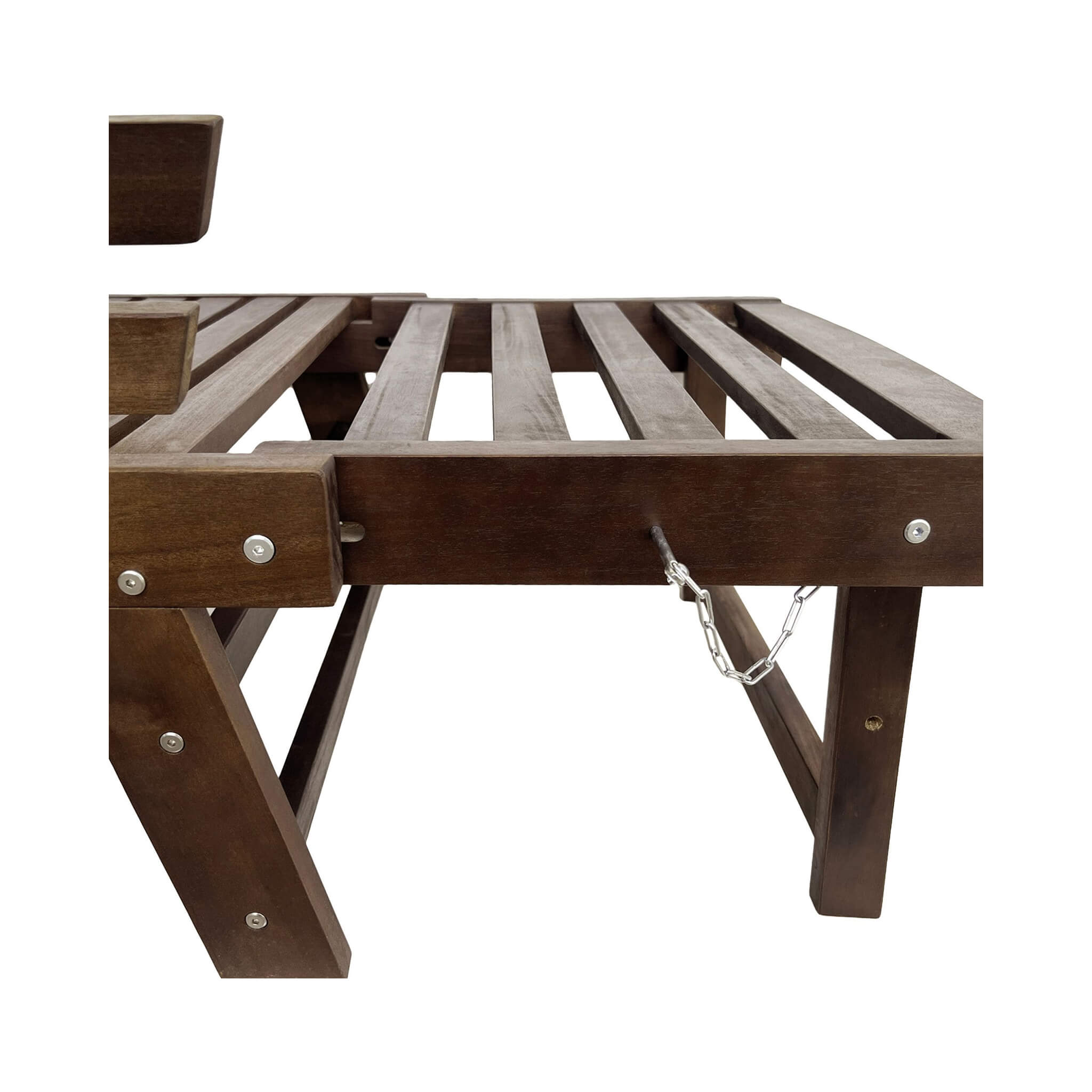 Alora Outdoor Adjustable Wooden Patio Daybed Sofa With Cushions (SAK41345)