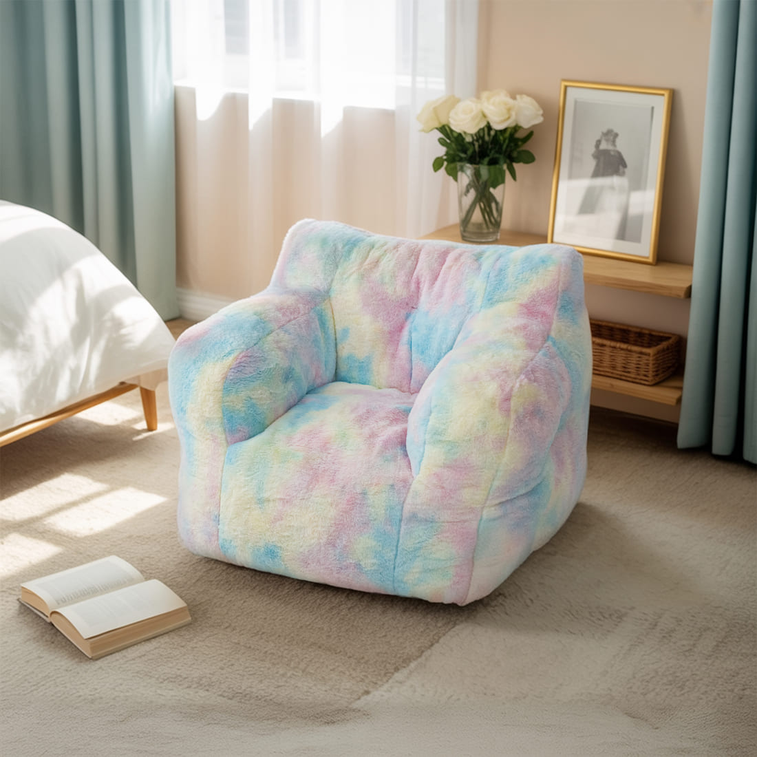 Pamapic Teens Bean Bag Chairs for Kids Gaming Playroom, Dorm & Reading Room