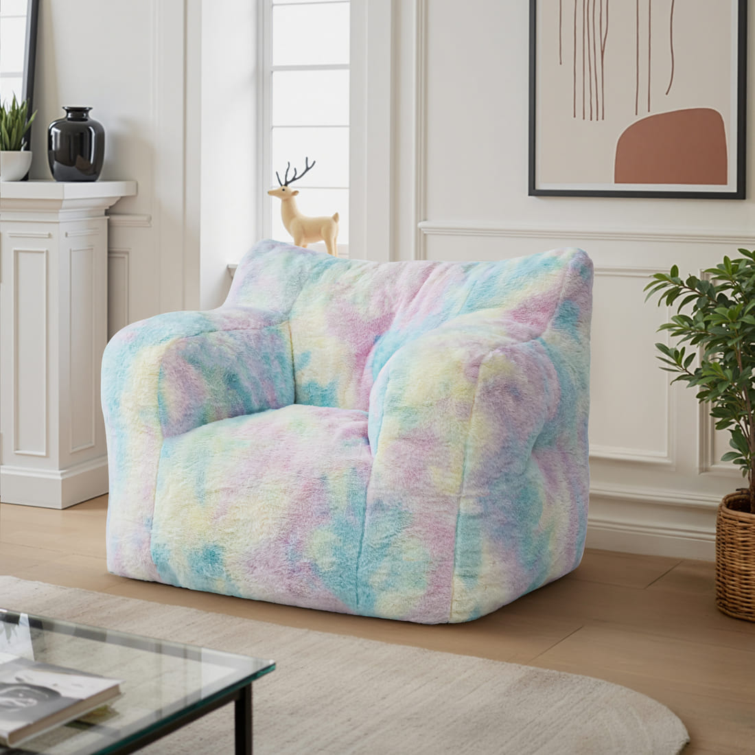 Pamapic Adult Bean Bag Chair for House Comfy