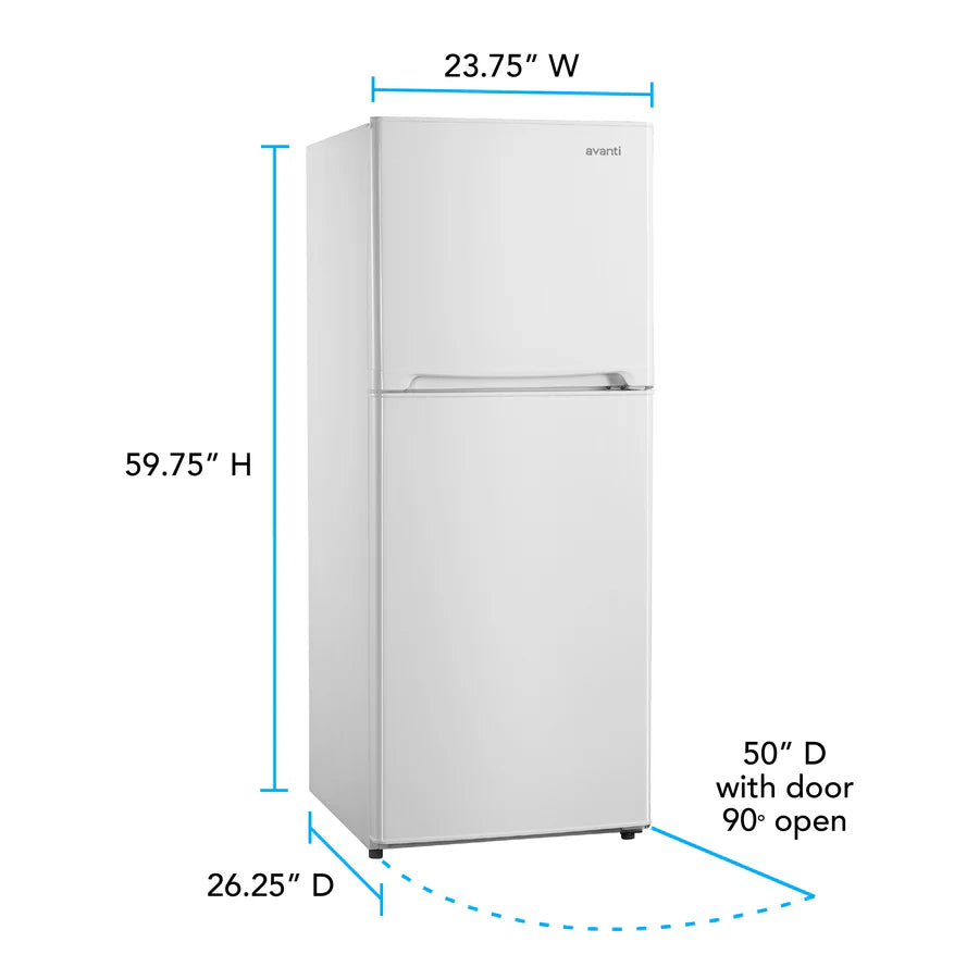 Avanti 10.0 cu. ft. Apartment Size Refrigerator