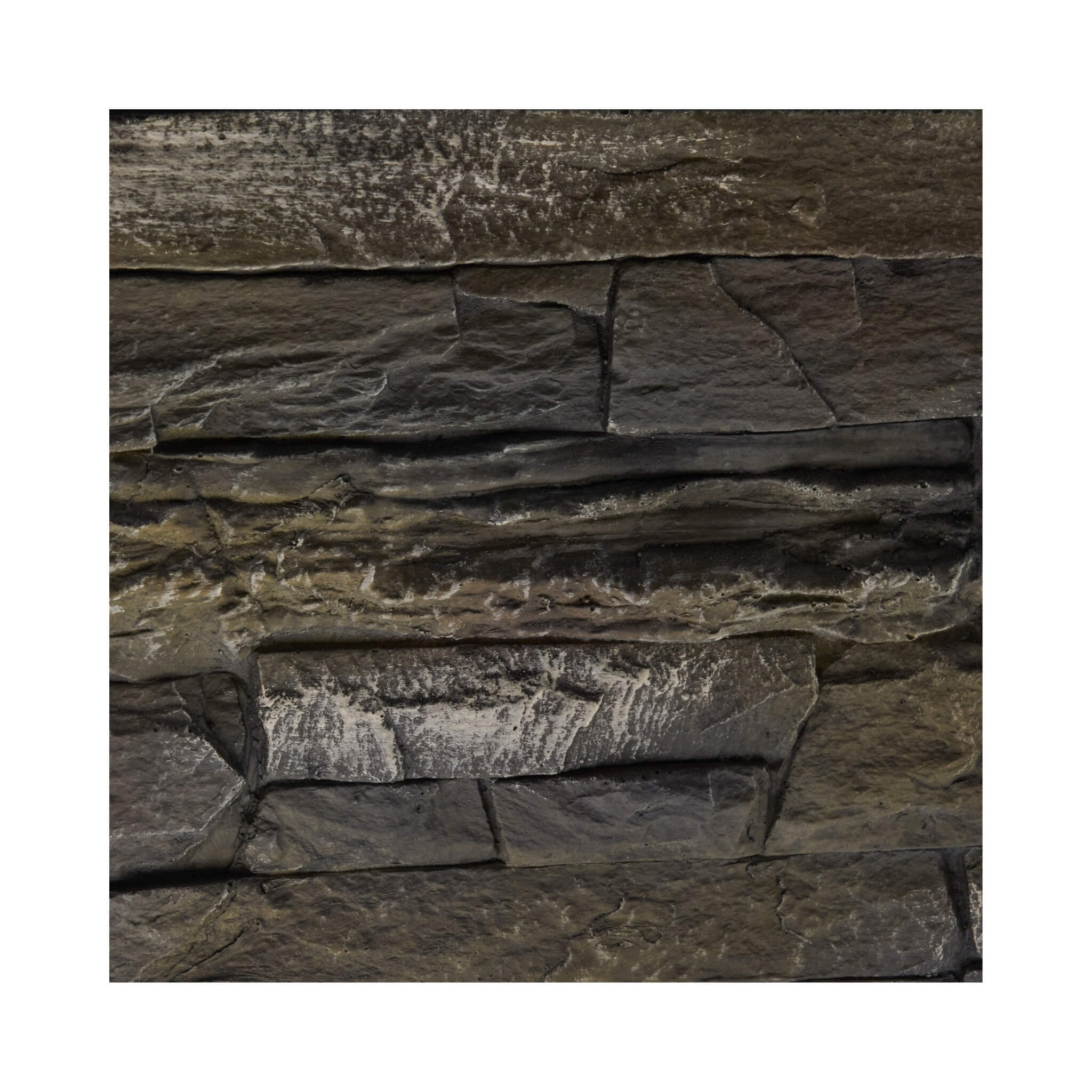 Alora Premium 56" Outdoor Rectangular Concrete Propane Fire Pit W/ Faux Stone Pattern, 50K BTU (SAK31845)