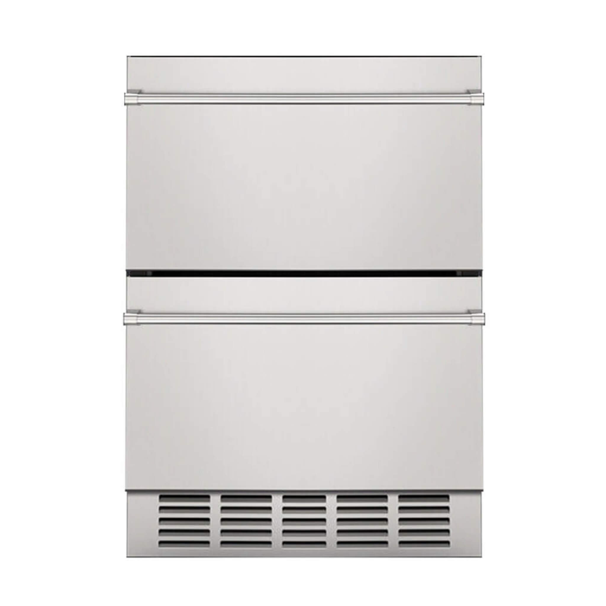 Premium 5.3 Cu.Ft Double Drawer Stainless Steel Built-In Wine Beverage Undercounter Refrigerator (SAK92576)