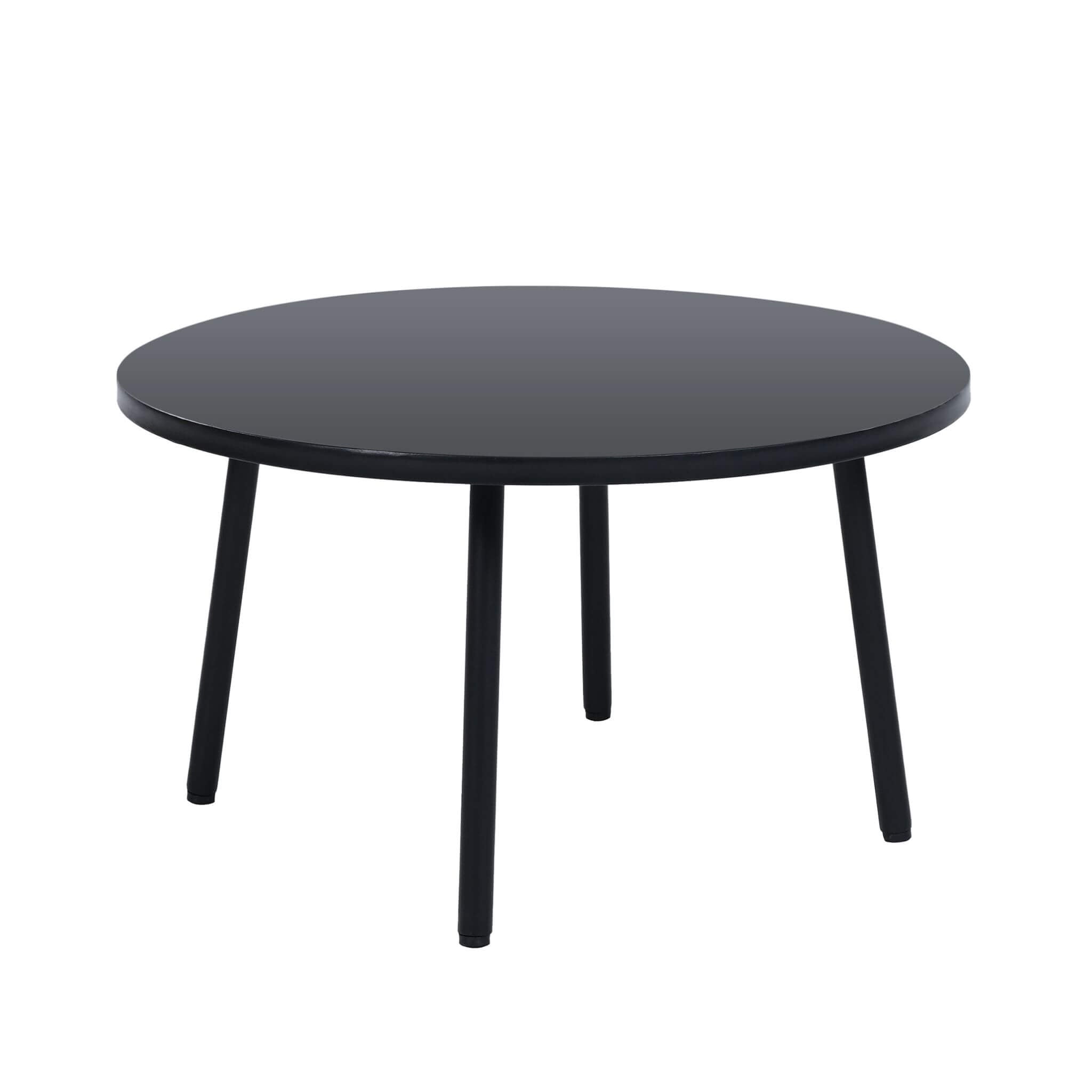 Alora Premium Half-Moon 6-Person Curved All-Weather Outdoor Furniture Sofa Patio Set With Coffee Table And Cushions (SAK76332)