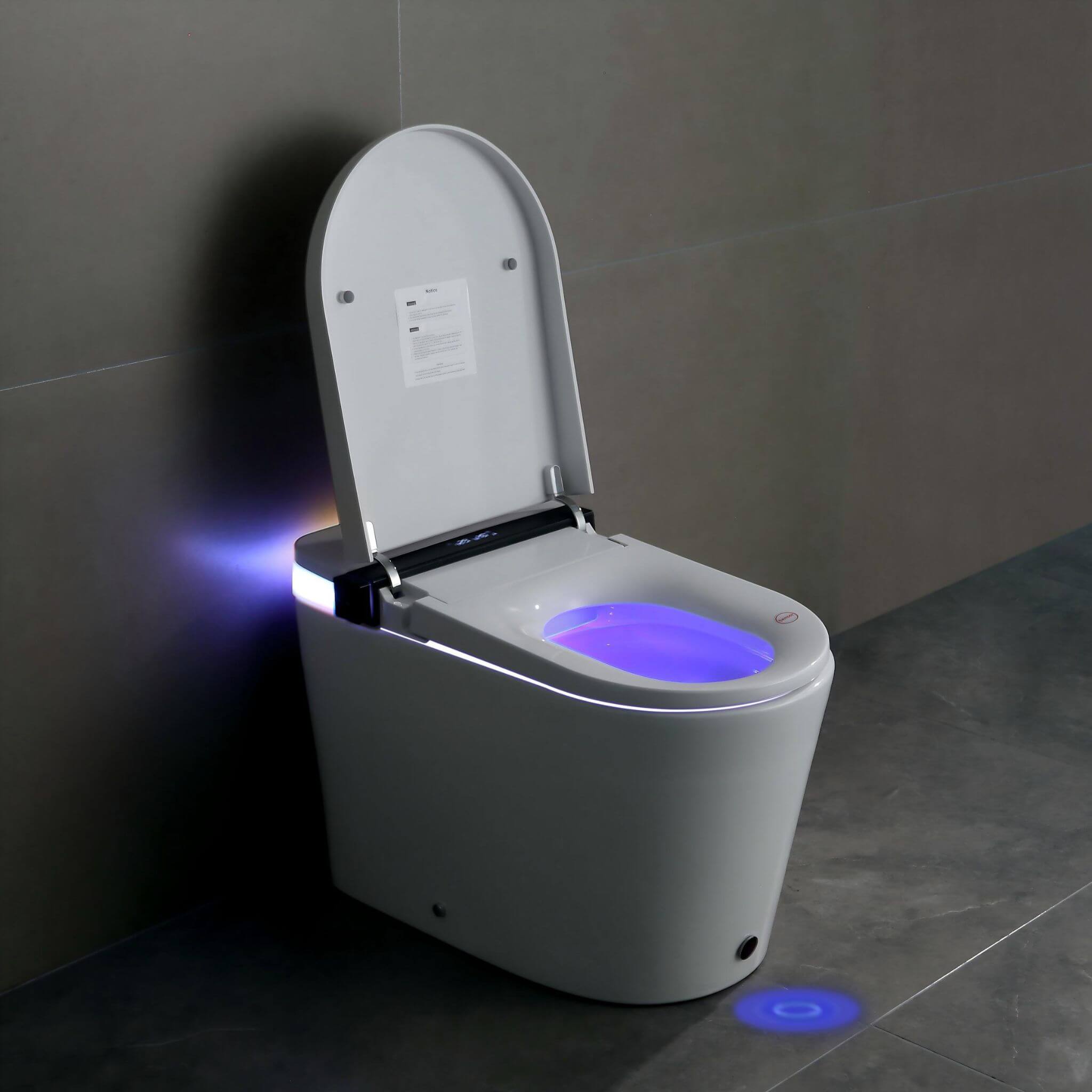 Nuvia Premium Smart Toilet With Bidet Seat LED Display & Night Light (SAK81465)