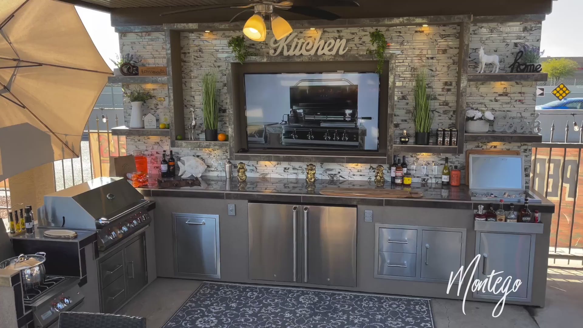 Load video: Double Door Outdoor Refrigerators