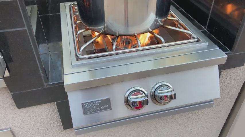 Load video: Built-in Power Burner