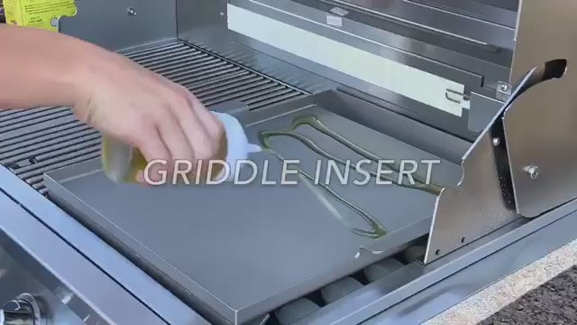 Load video: Grill Griddle Insert