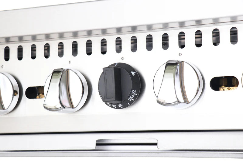 Black Diamond 60" Gas Range with Oven, 10 Burners, in Stainless Steel
