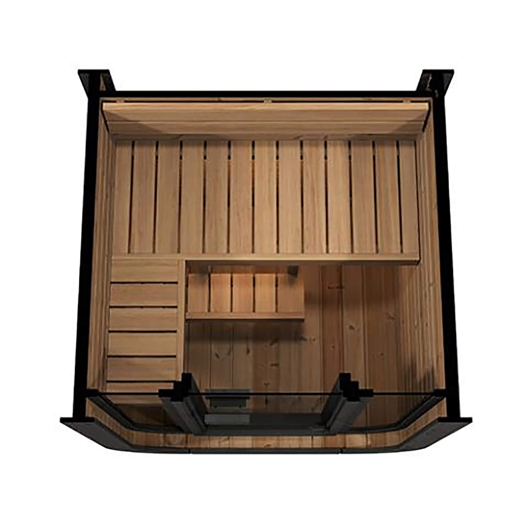 SaunaLife Model CL3G Cube-Series Outdoor 2-Person Home Sauna Kit [SL-MODELCL3G] (SAK23721)