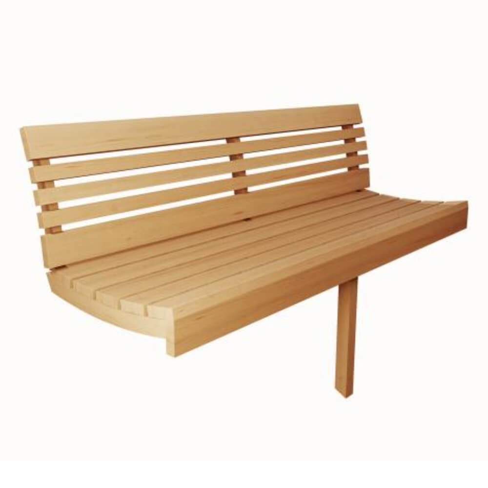 SaunaLife Model E8 Ergo Series 6-Person Outdoor Thermo-Spruce Sauna Barrel [SL-MODELE8] (SAK31809)