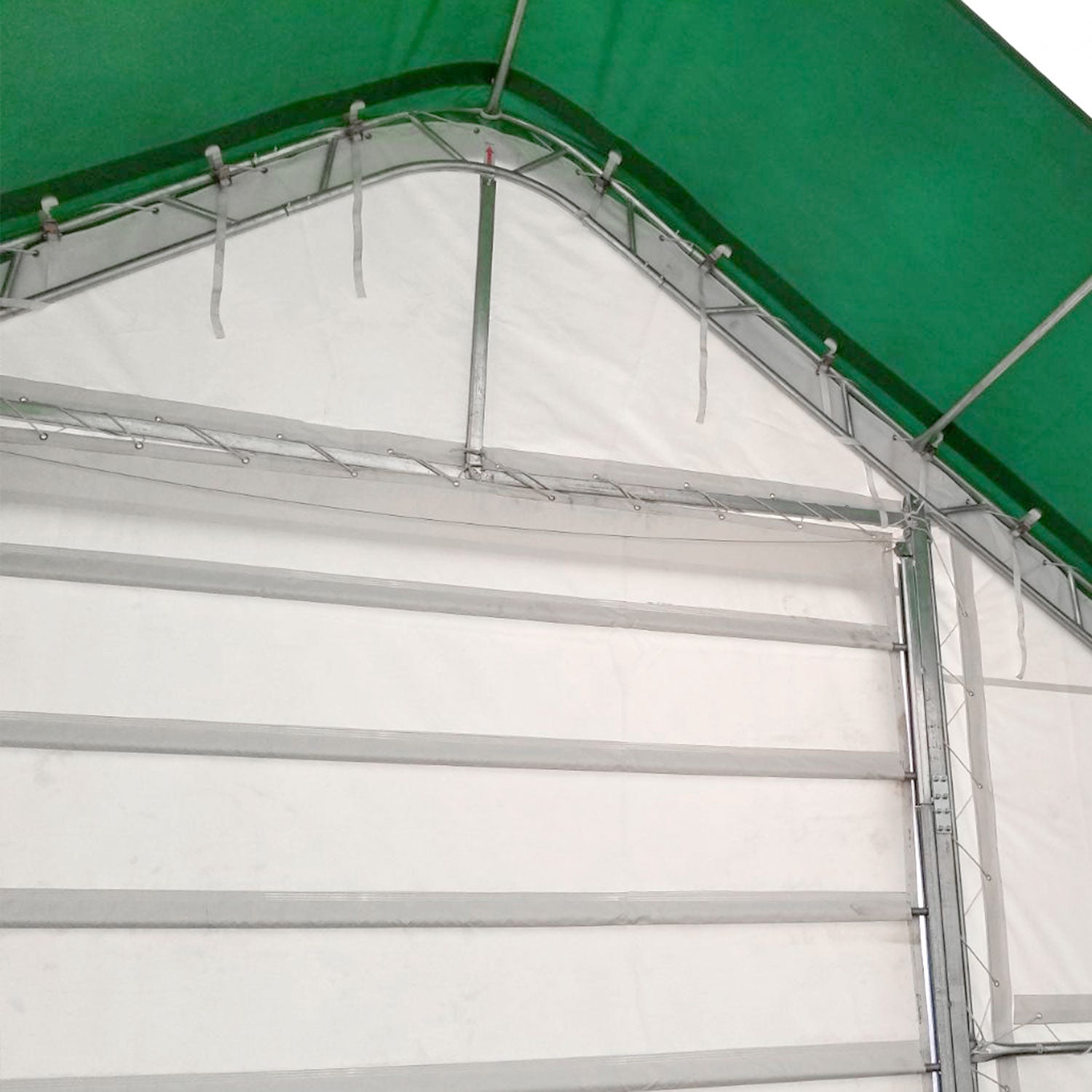 W20'xL40'xH16' Double Truss Storage Shelter