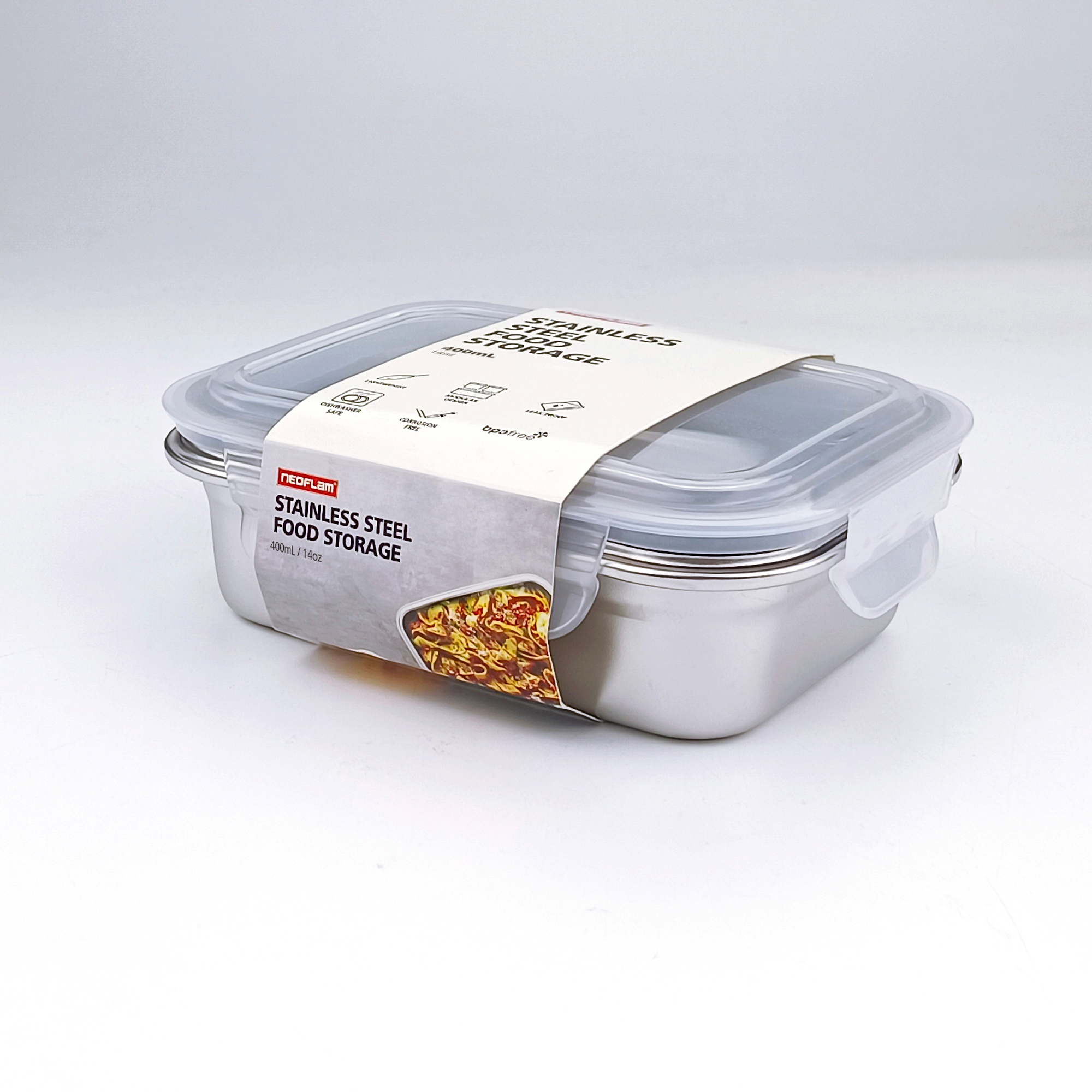 Stainless Steel Rectangular Food Container