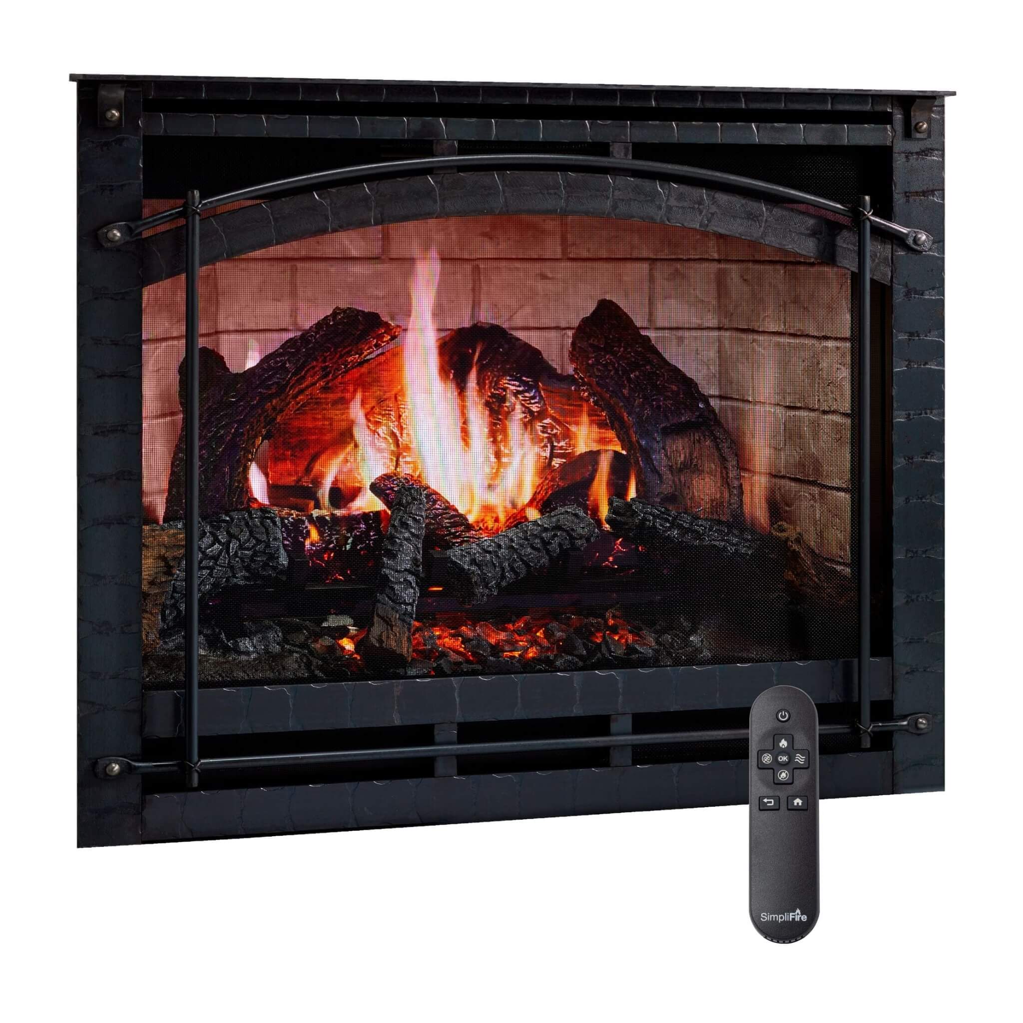 SimpliFire Inception 36" Traditional Electric Fireplace [SF-INC36] (SAK87541)