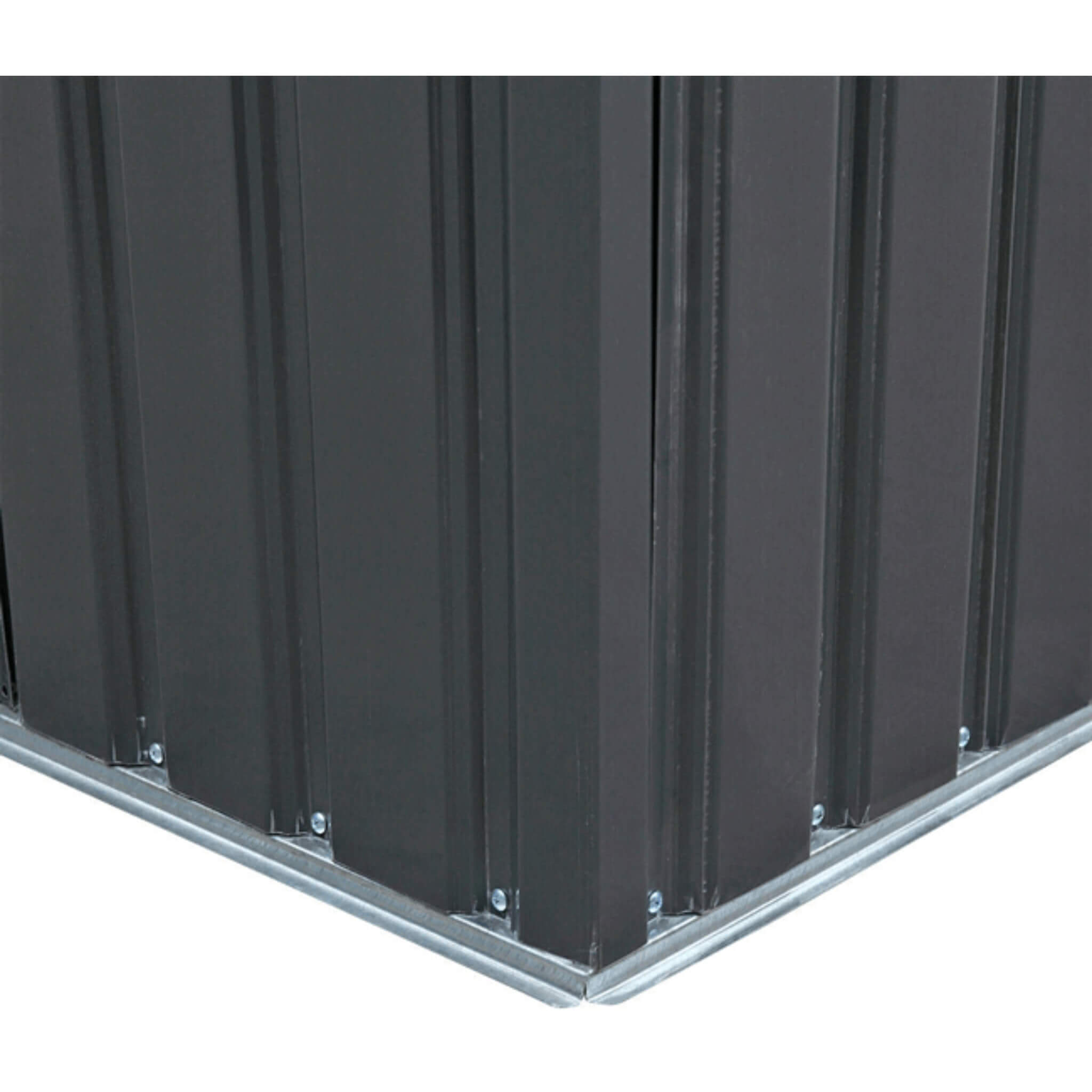 [04X07FT] Alora Small Outdoor Garden Backyard Storage Tool Shed W/ Sliding Door (SAK59938)