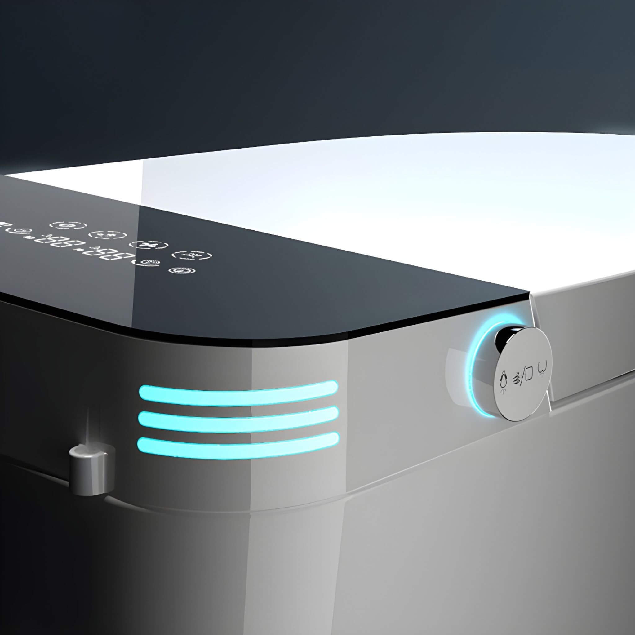 Smart Auto Dual Flush Tankless Toilet With Heated Bidet, Auto Open And Close (SAK37415)