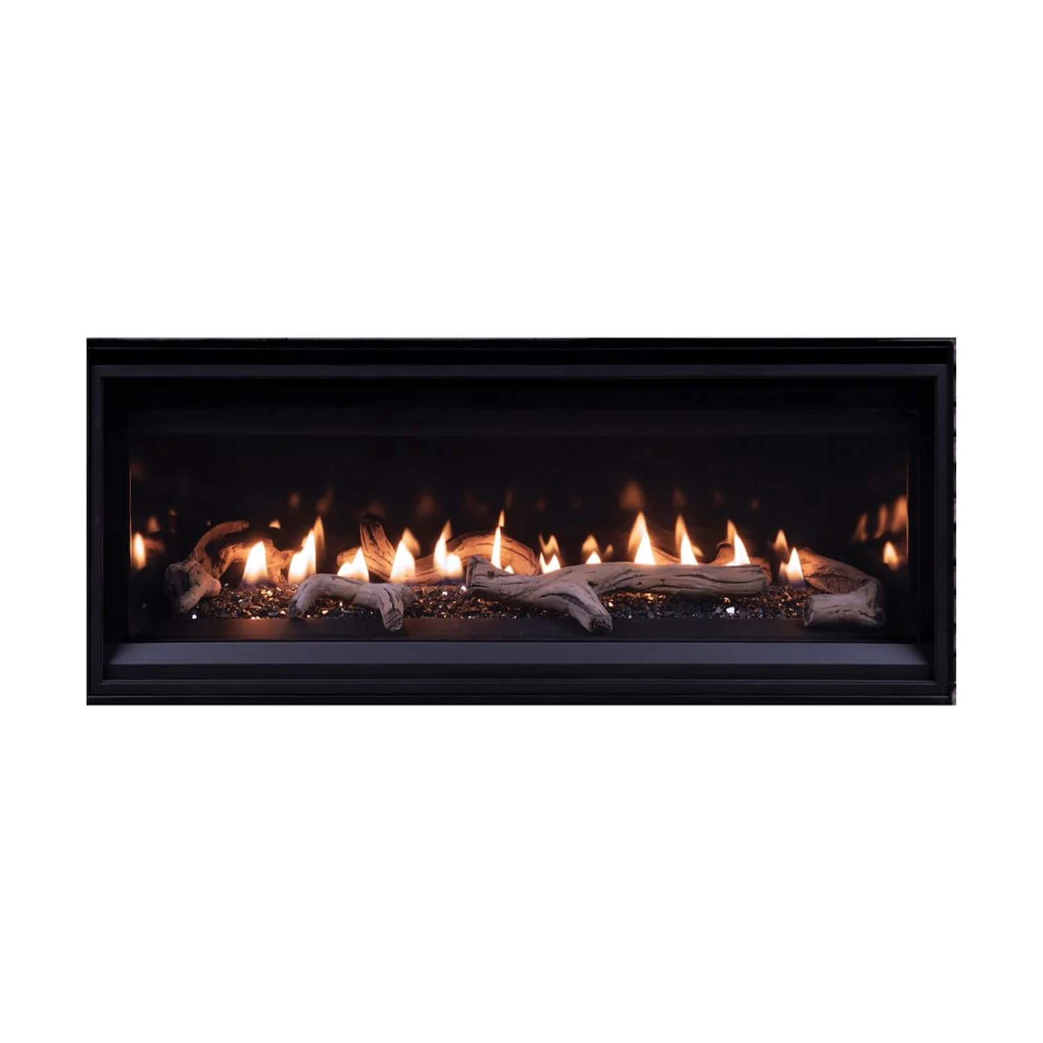Superior Fireplaces DRL2000 Series 45-Inch Linear Contemporary Direct Vent Natural Gas Fireplace [DRL2045TEN] (SAK44052)