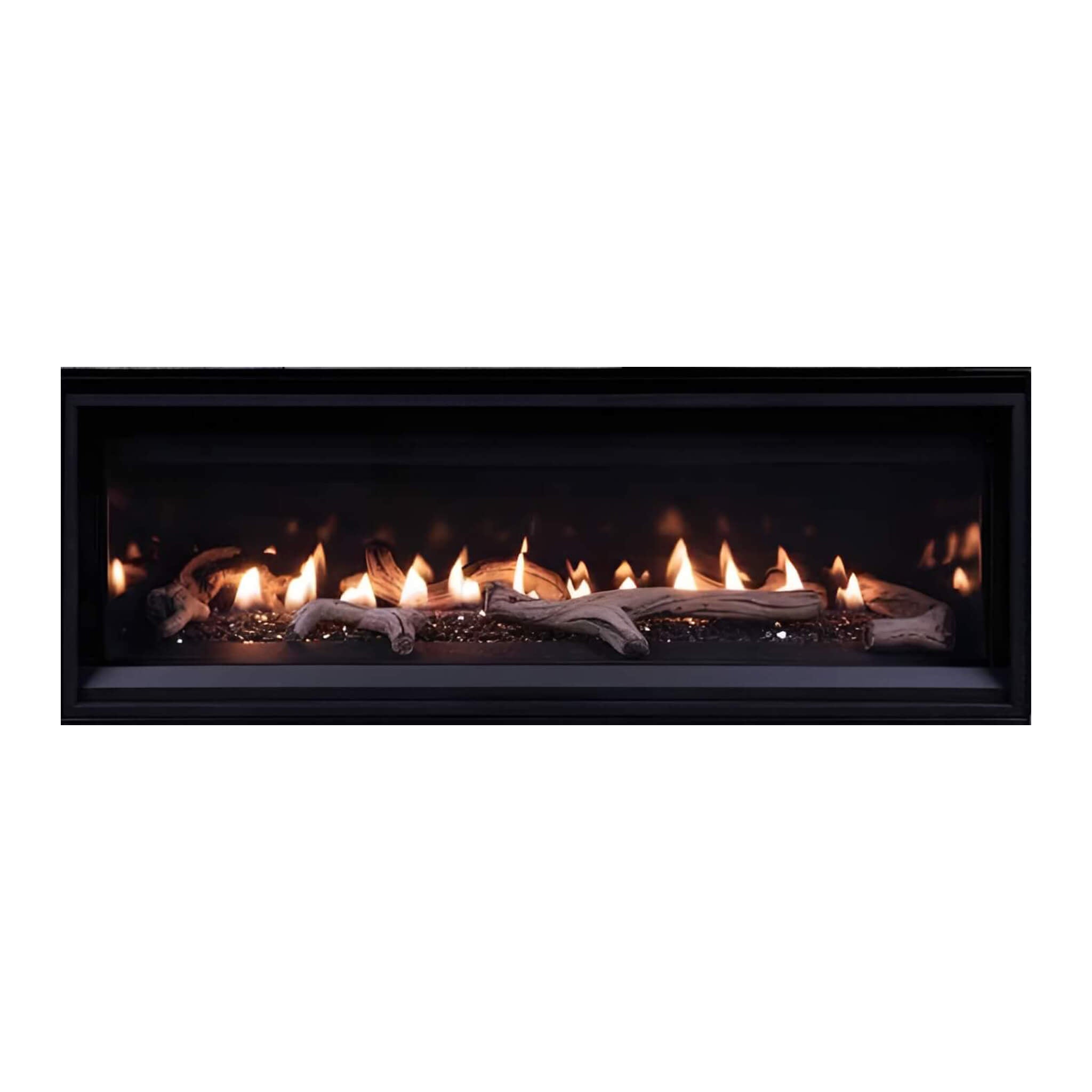 Superior Fireplaces DRL2000 55-Inch Linear Direct Vent Natural Gas Fireplace With Sceen Barrier [DRL2055TEN] (SAK42051)