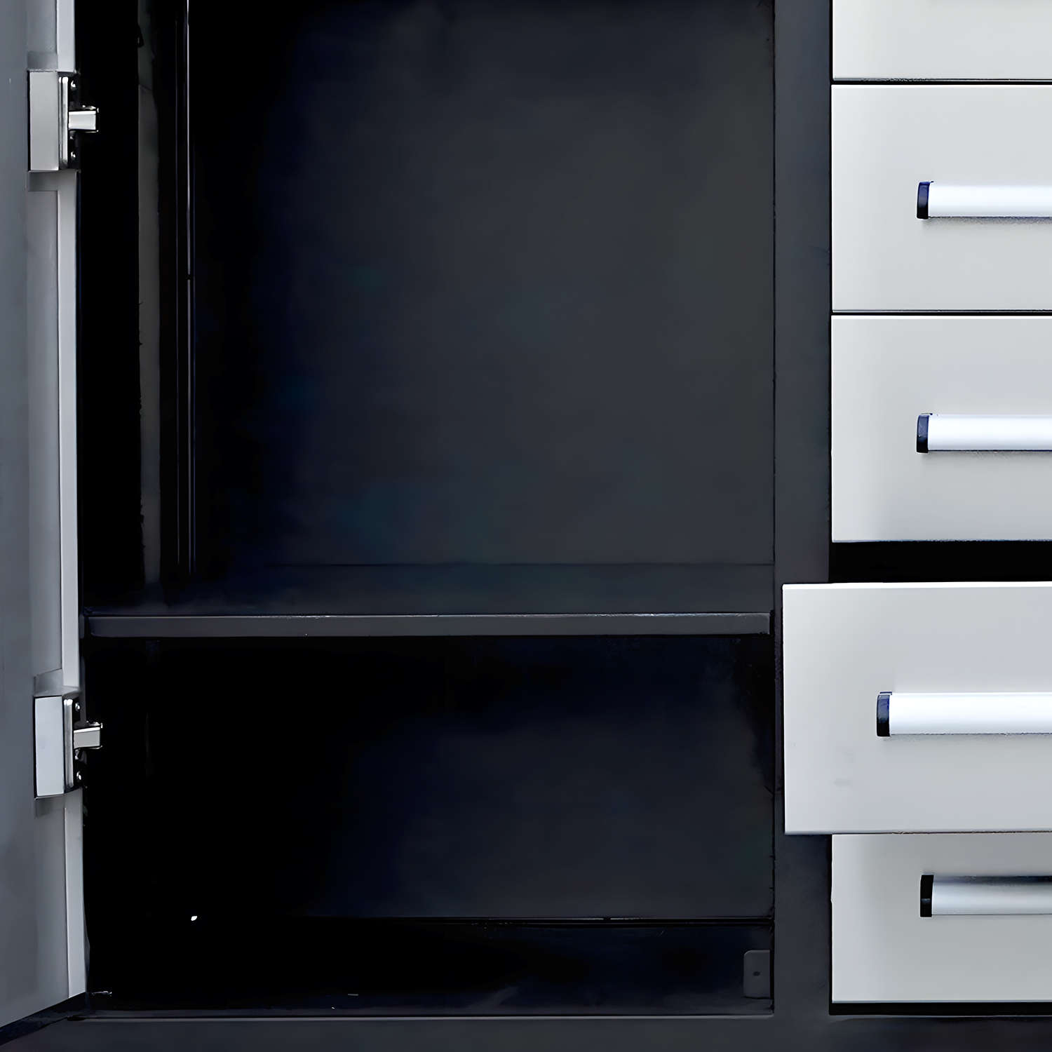 7ft Heavy Duty Workbench with 10 Drawers & 2 Cabinets