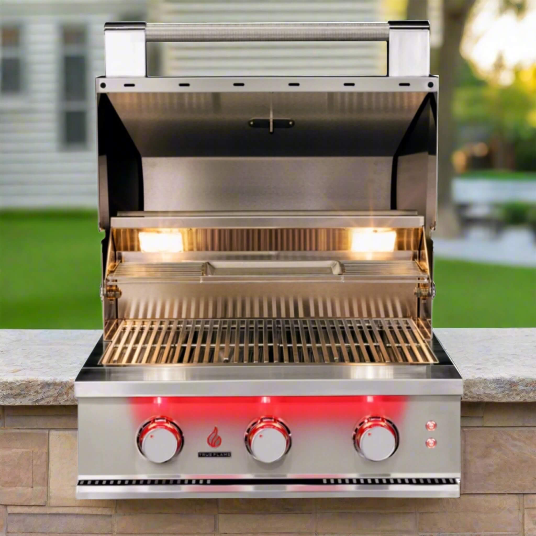 TrueFlame Luxury Built-In Gas Stainless Steel Grills [TF25/32/40] (SAK30587)
