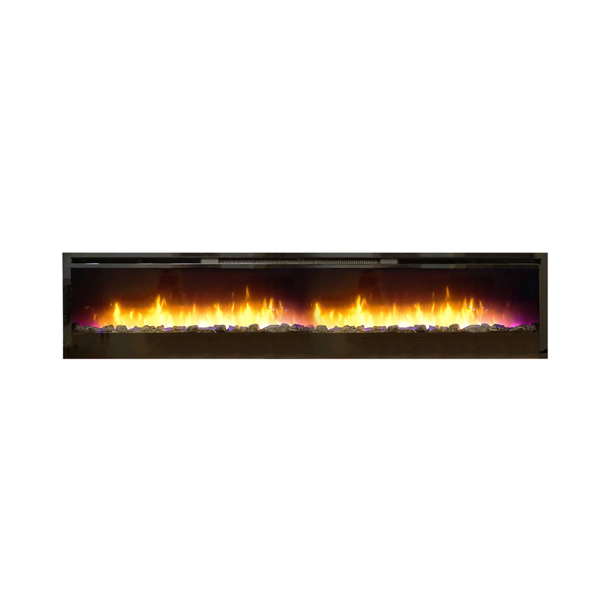 White Mountain Hearth Nexfire 74" Contemporary Linear Electric Wall Mount Fireplace [EBL74] (SAK14782)