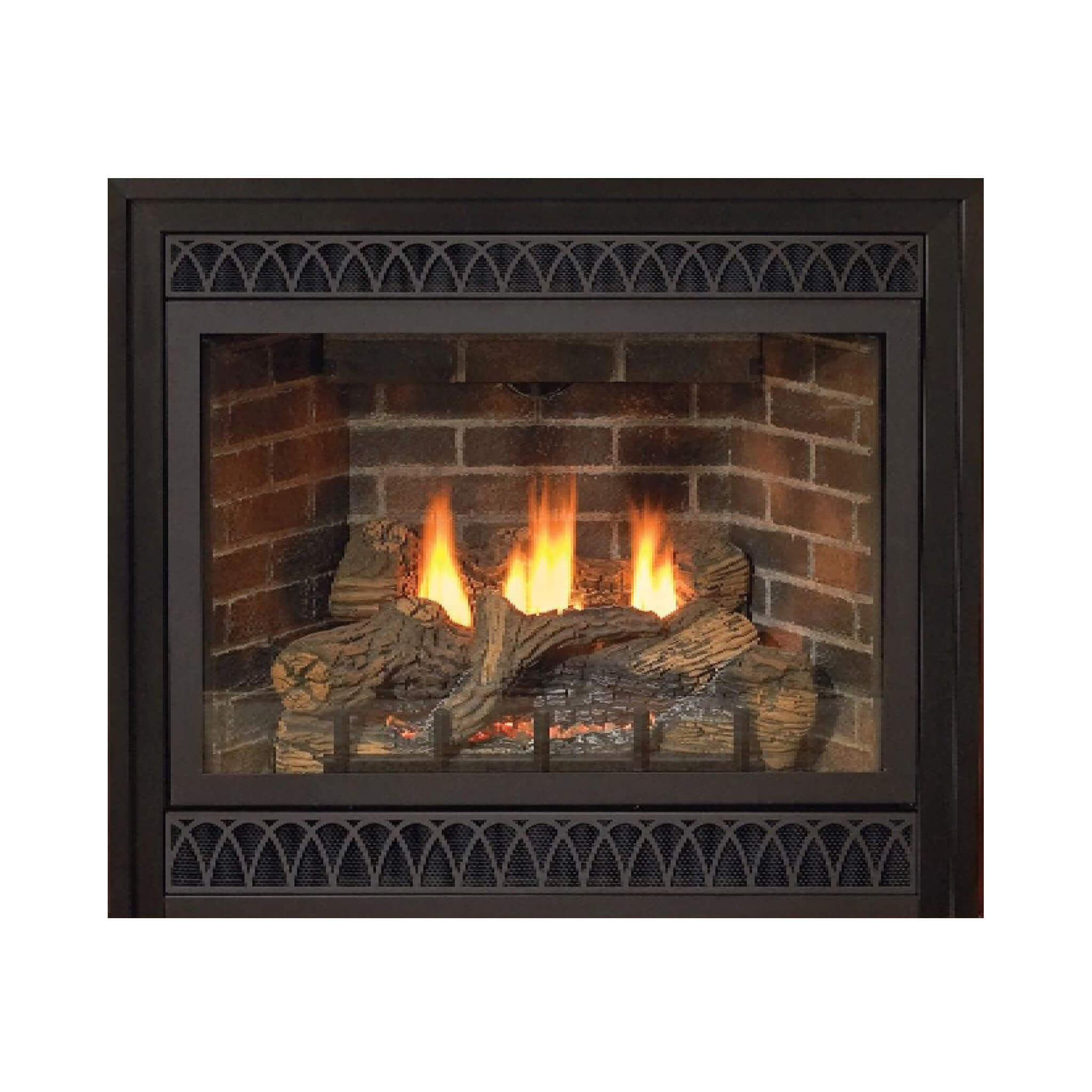 White Mountain Hearth Tahoe Propane Gas Direct Vent Deluxe Fireplace, 36" [DVD36FP] (SAK67105)