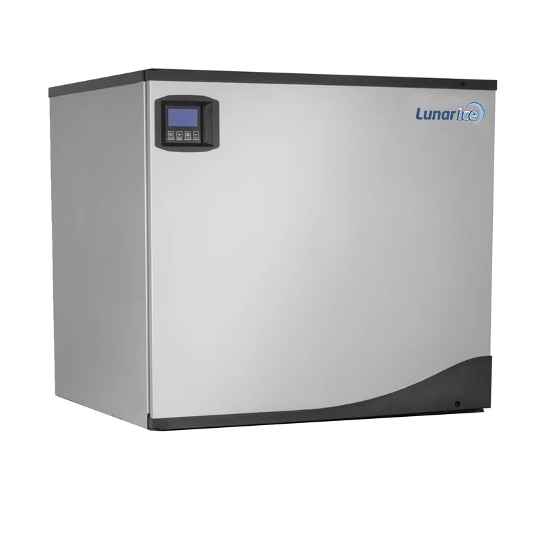 Lunar Ice Modular Ice Machine, 30"W, 521 lbs, Full Dice Ice Cubes, in Stainless Steel