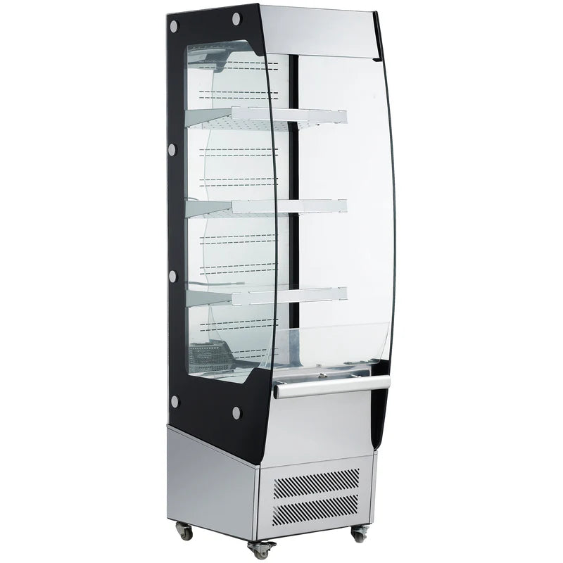 Black Diamond 19.5" Vertical Air Curtain Merchandiser, 19.5"W, in Stainless Steel