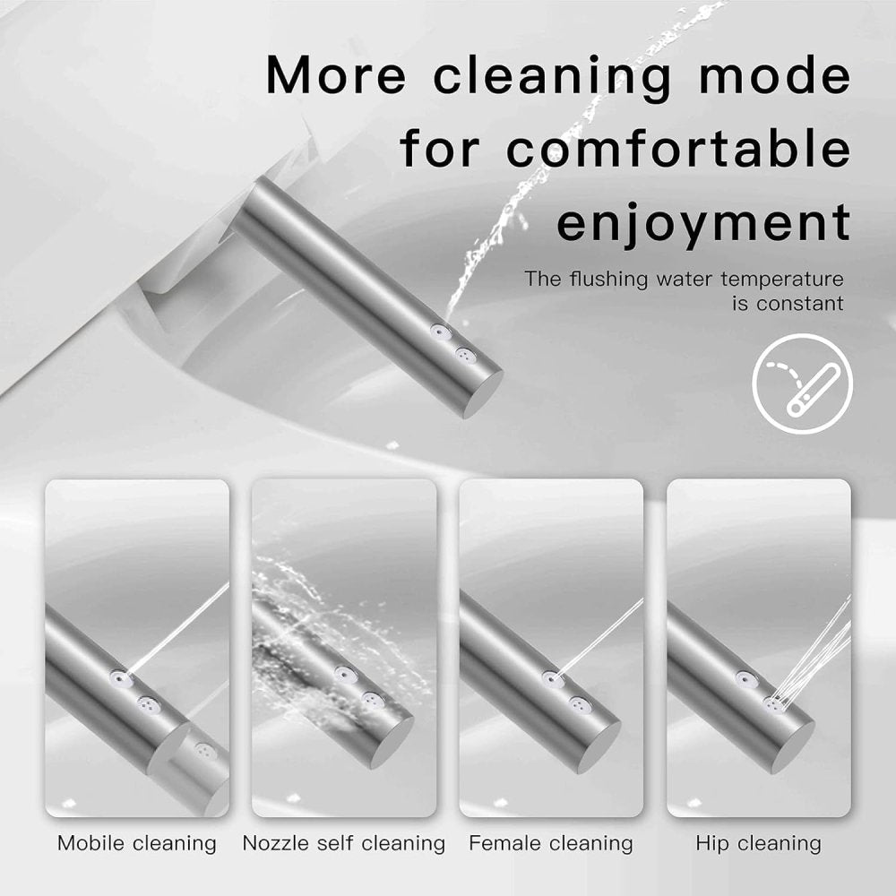 Alora Premium Automatic Single-Piece Home Smart Toilet With Bidet, Foot Sensor And Heated Seat (SAK96152)