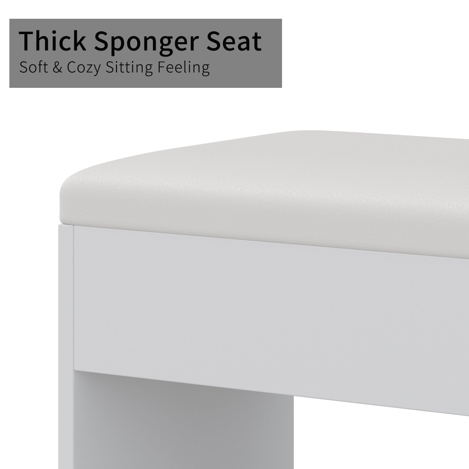 Vektaya US-VD016 Bedroom Makeup Vanity desk with LED Mirror, 13 Drawers