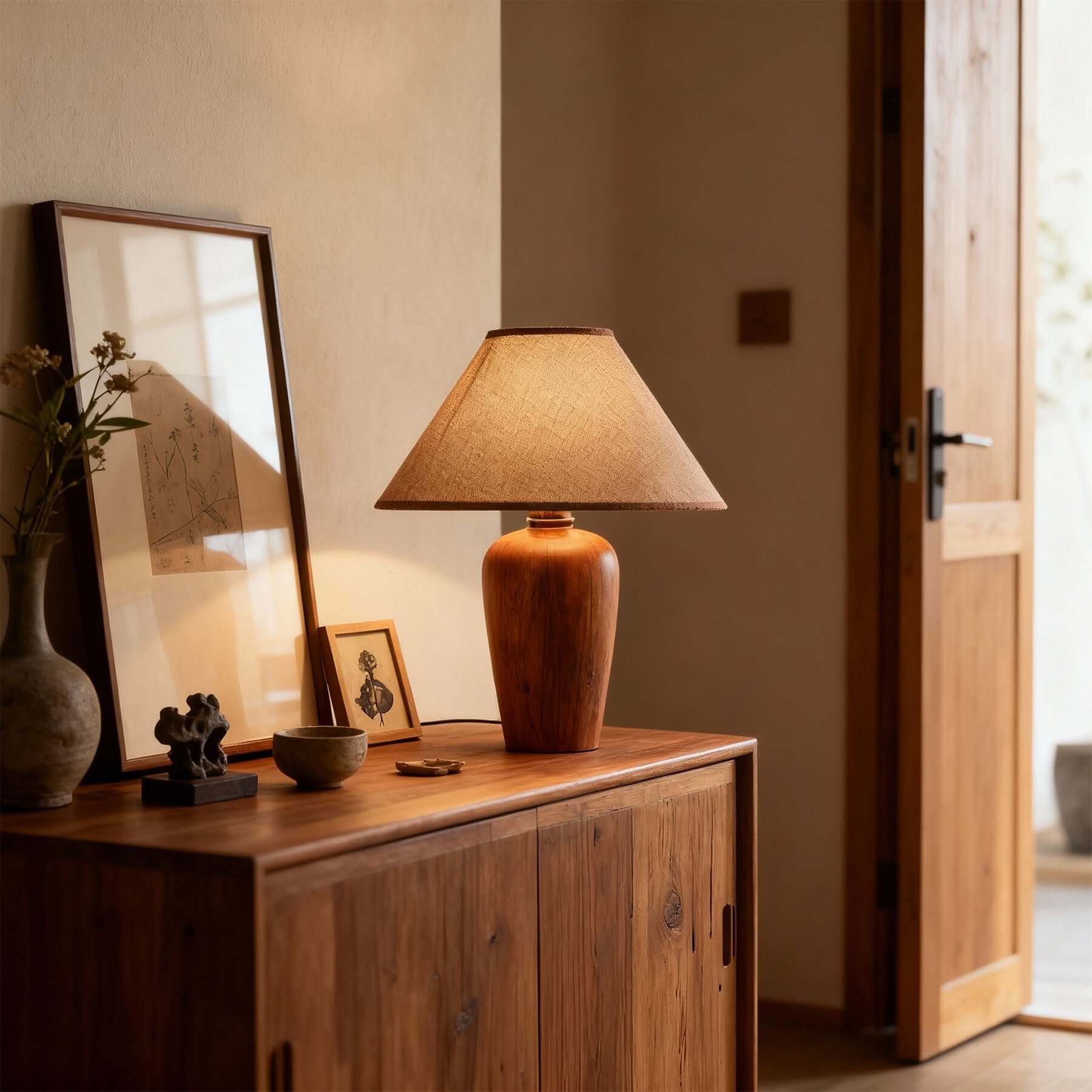 Zalvi Fabric Table Lamp